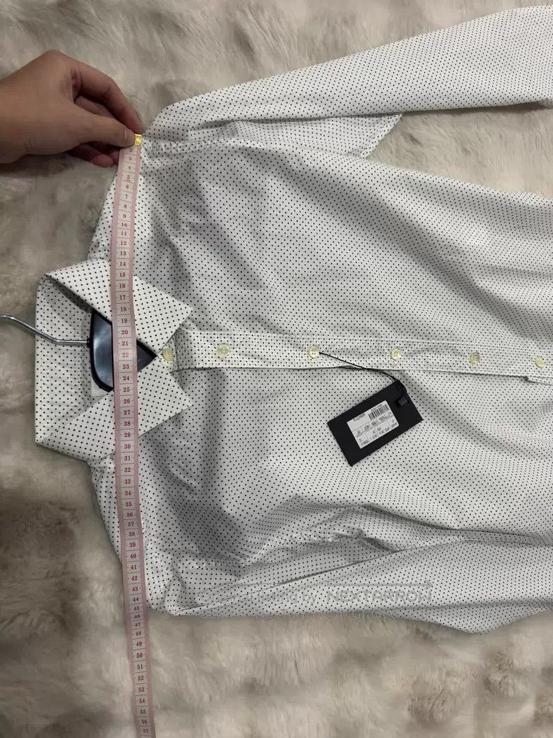 Saint Laurent Paris Saint Laurent Paris size 39 Original White Polka Dot Men's Size US M / EU 48-50 / 2 - 6 Thumbnail