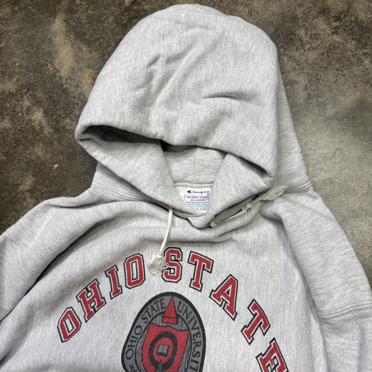 Champion vintage champion reverse weave ohio state pullover hoodie Size US XXL / EU 58 / 5 - 6 Thumbnail