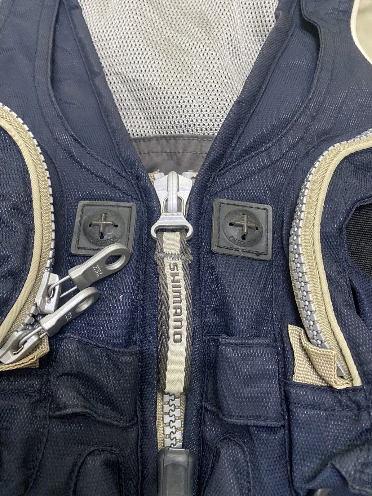 Goretex × Japanese Brand Nexus Shimano Tactical Utility Multi Pocket Vest Fishing Size US XL / EU 56 / 4 - 14 Thumbnail