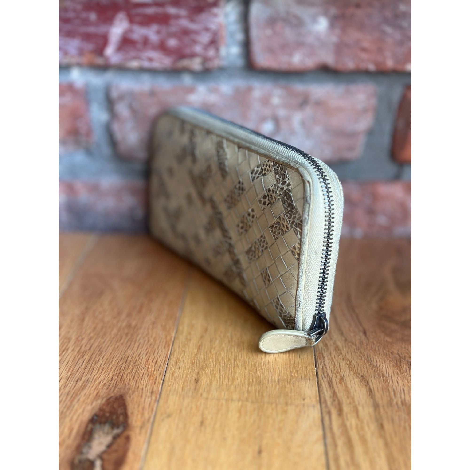 Bottega Veneta BOTTEGA VENETA NAPPA INTRECCIATO AYERS ZIP AROUND WALLET Size ONE SIZE - 2 Thumbnail