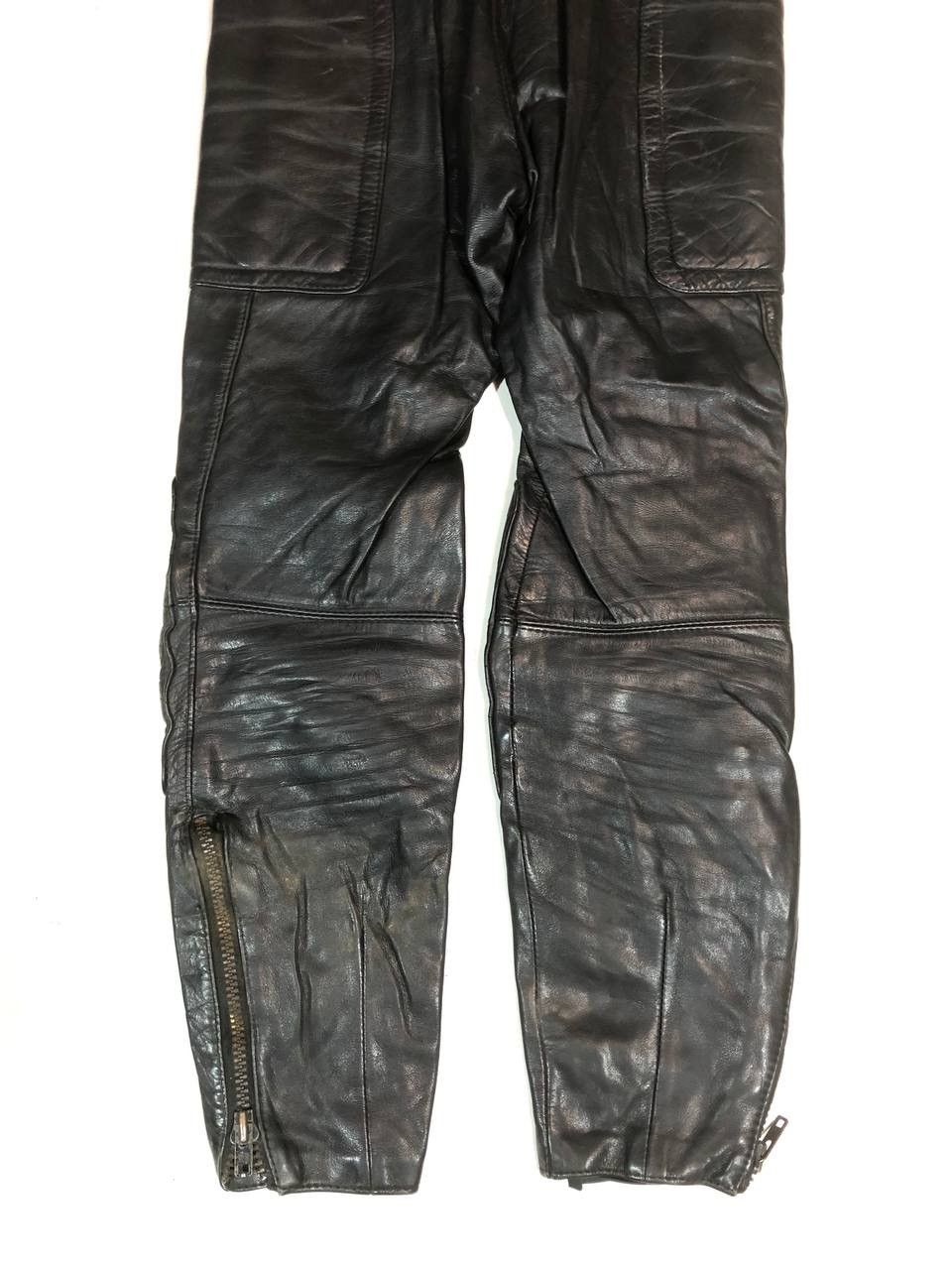 Vintage Vintage Rare Moto Racing Leather Pants Size US 29 - 8 Thumbnail