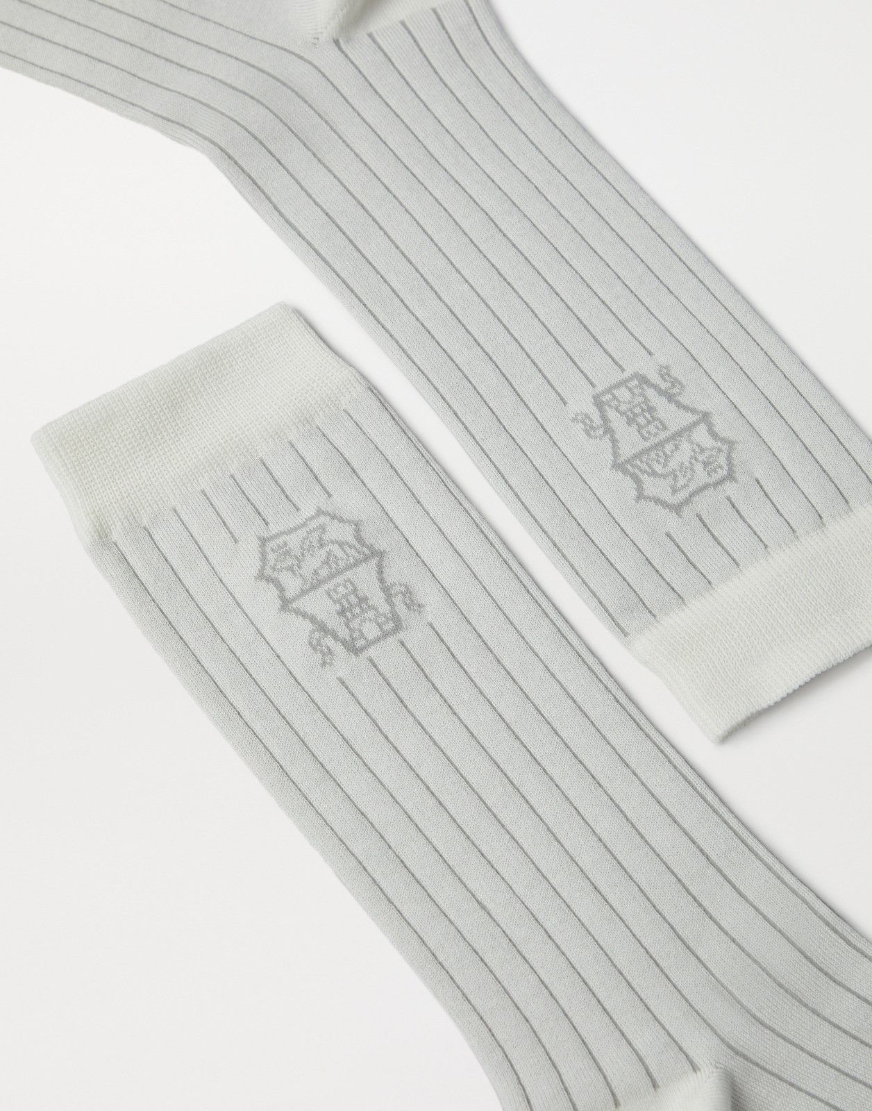 Brunello Cucinelli o1la1rc1a0326 Size: OS / Socks in Grey Size ONE SIZE - 2 Thumbnail