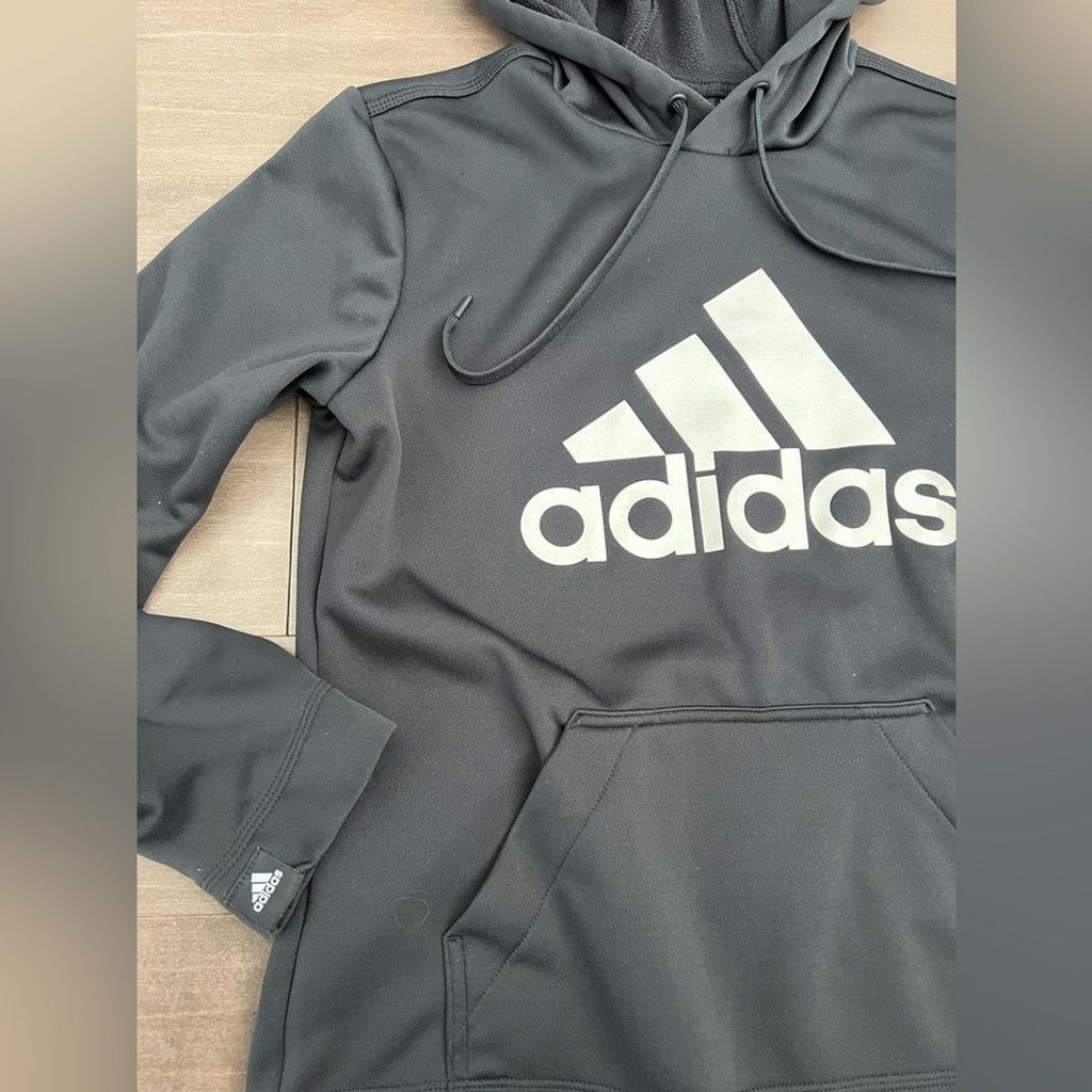 Adidas Adidas logo fleece hoodie - Climawarm Performance Fleece Size M / US 6-8 / IT 42-44 - 2 Thumbnail
