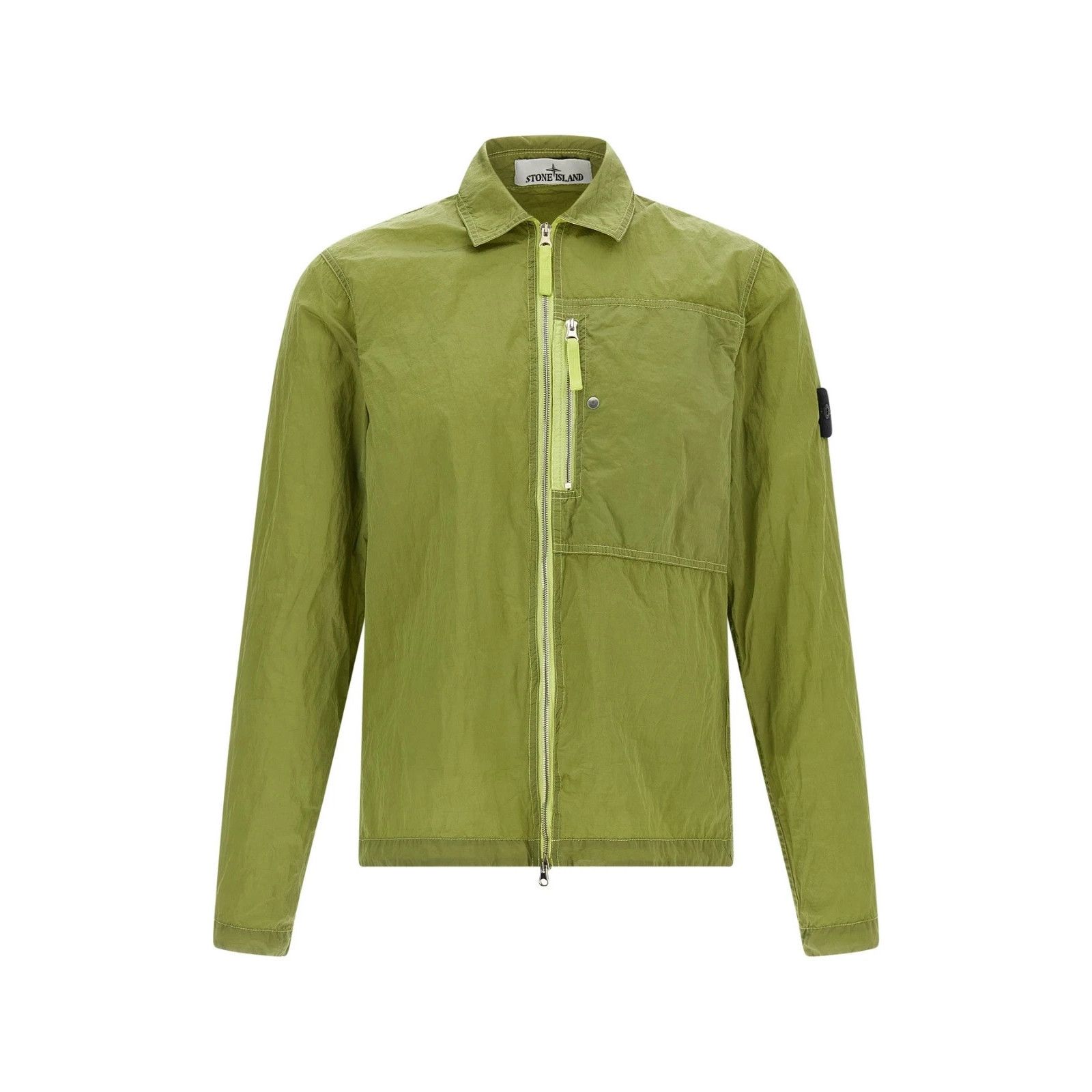STONE ISLAND Green Polyamide Jacket New & Authentic (Men's s