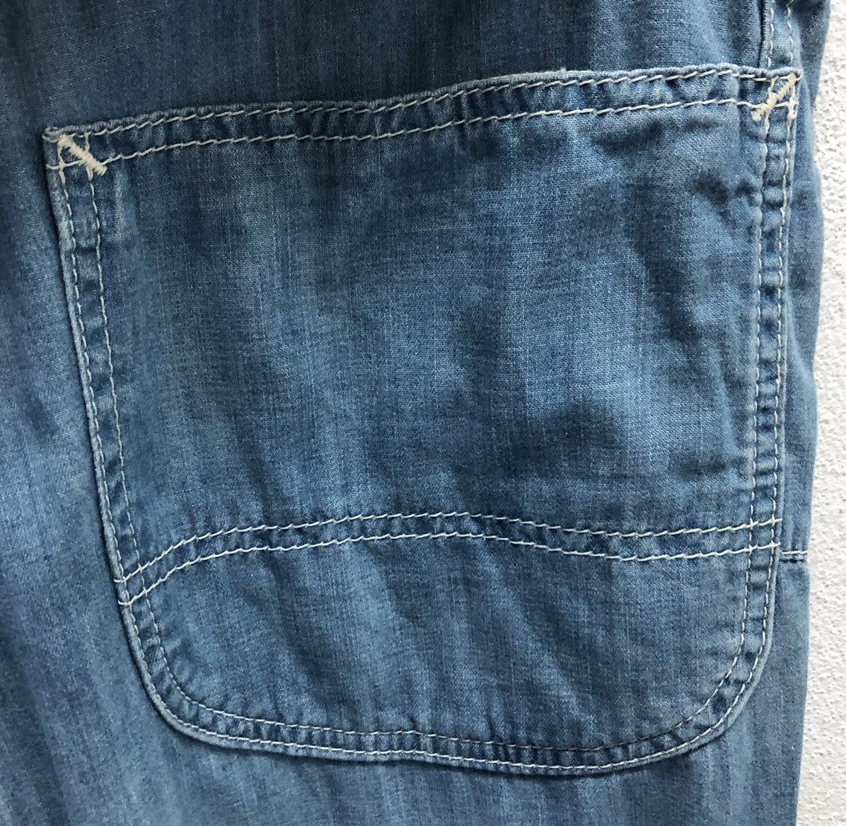 Lee × Vintage Vintage Union Made Sanforized Lee Overalls Size US 33 - 12 Thumbnail