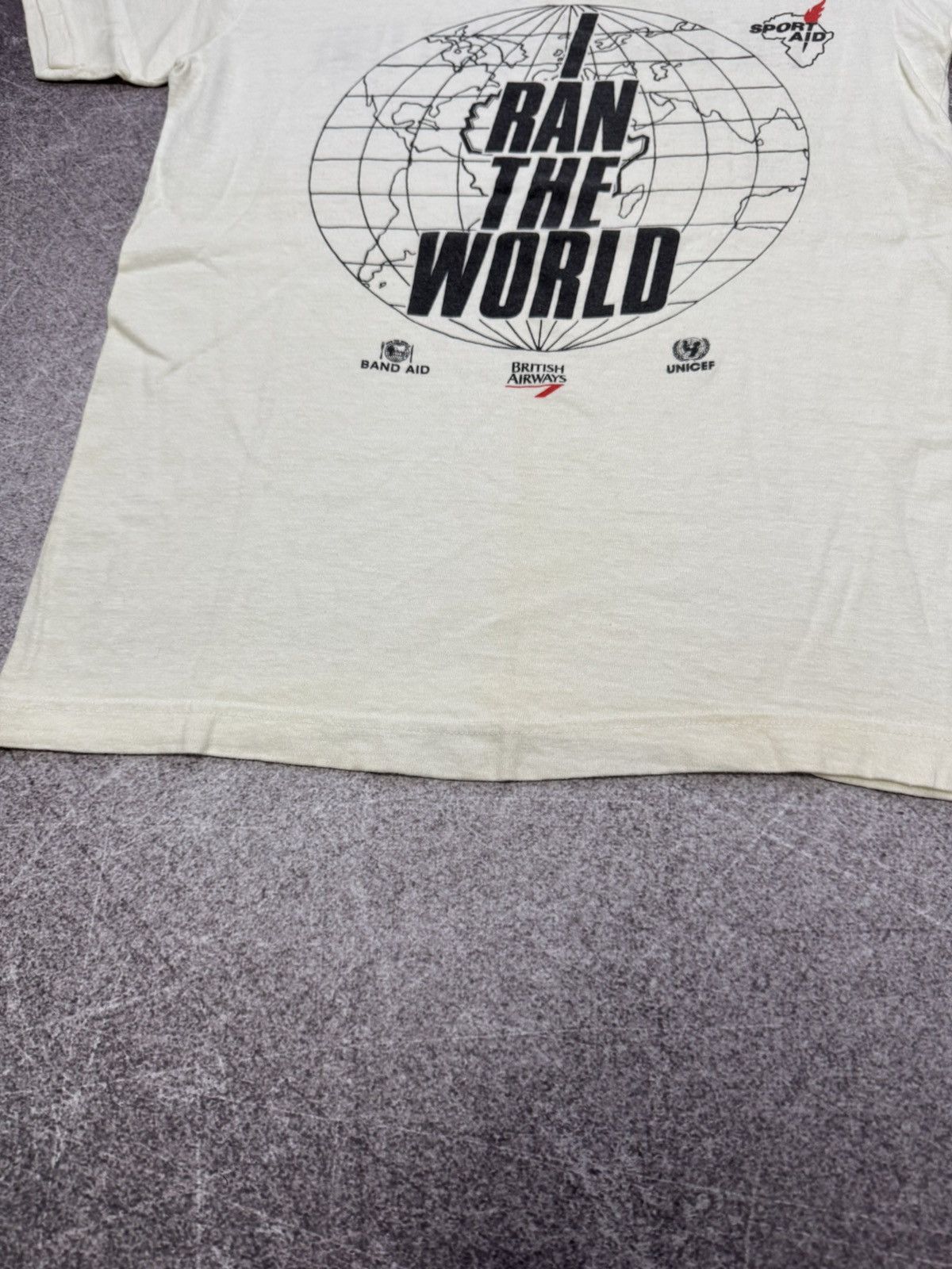 Vintage I Ran The World 1986 T shirt Vintage British Size US M / EU 48-50 / 2 - 8 Thumbnail