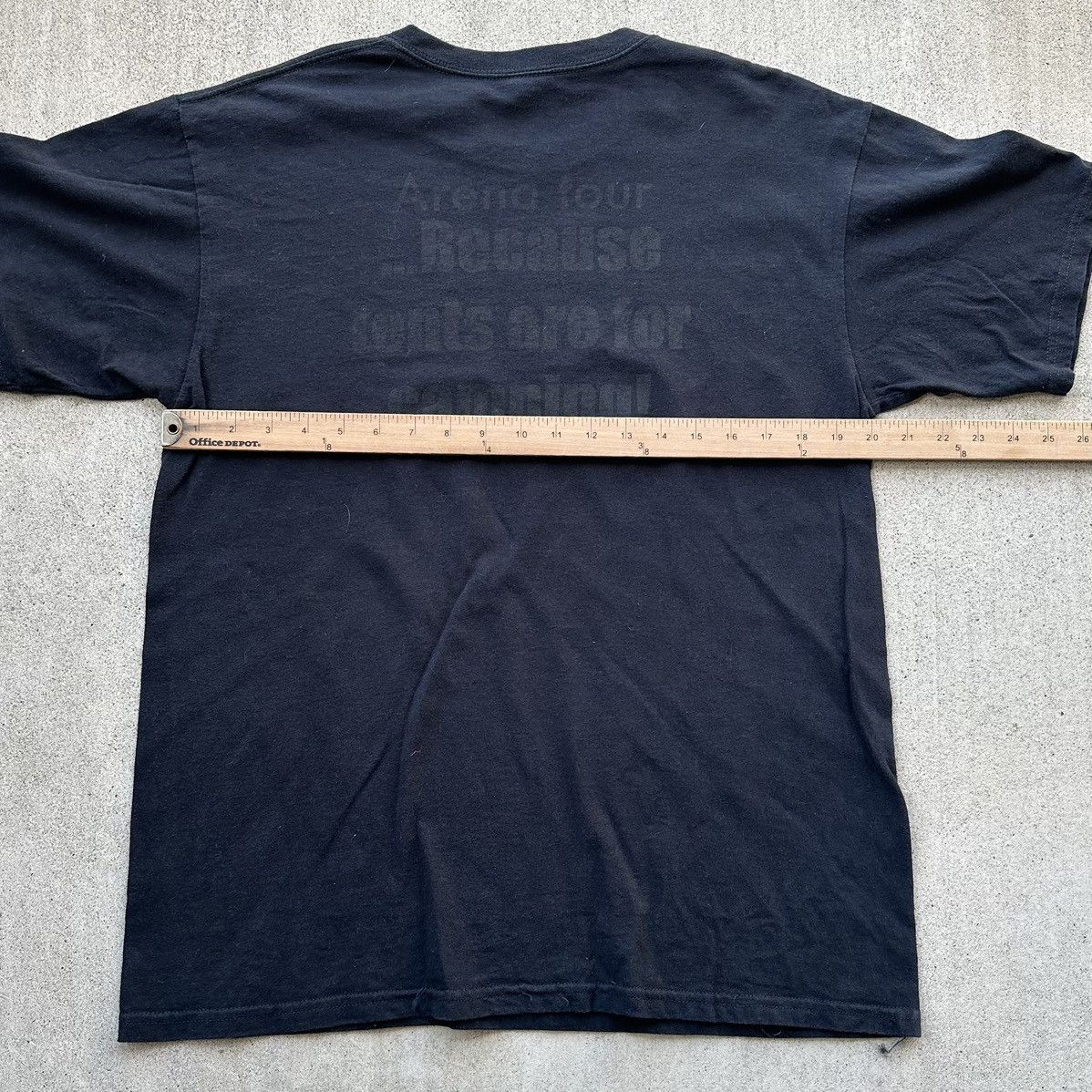 Band Tees Quidam Cirque Du Soleil T Shirt Large Black Concert Promo Size US L / EU 52-54 / 3 - 6 Thumbnail
