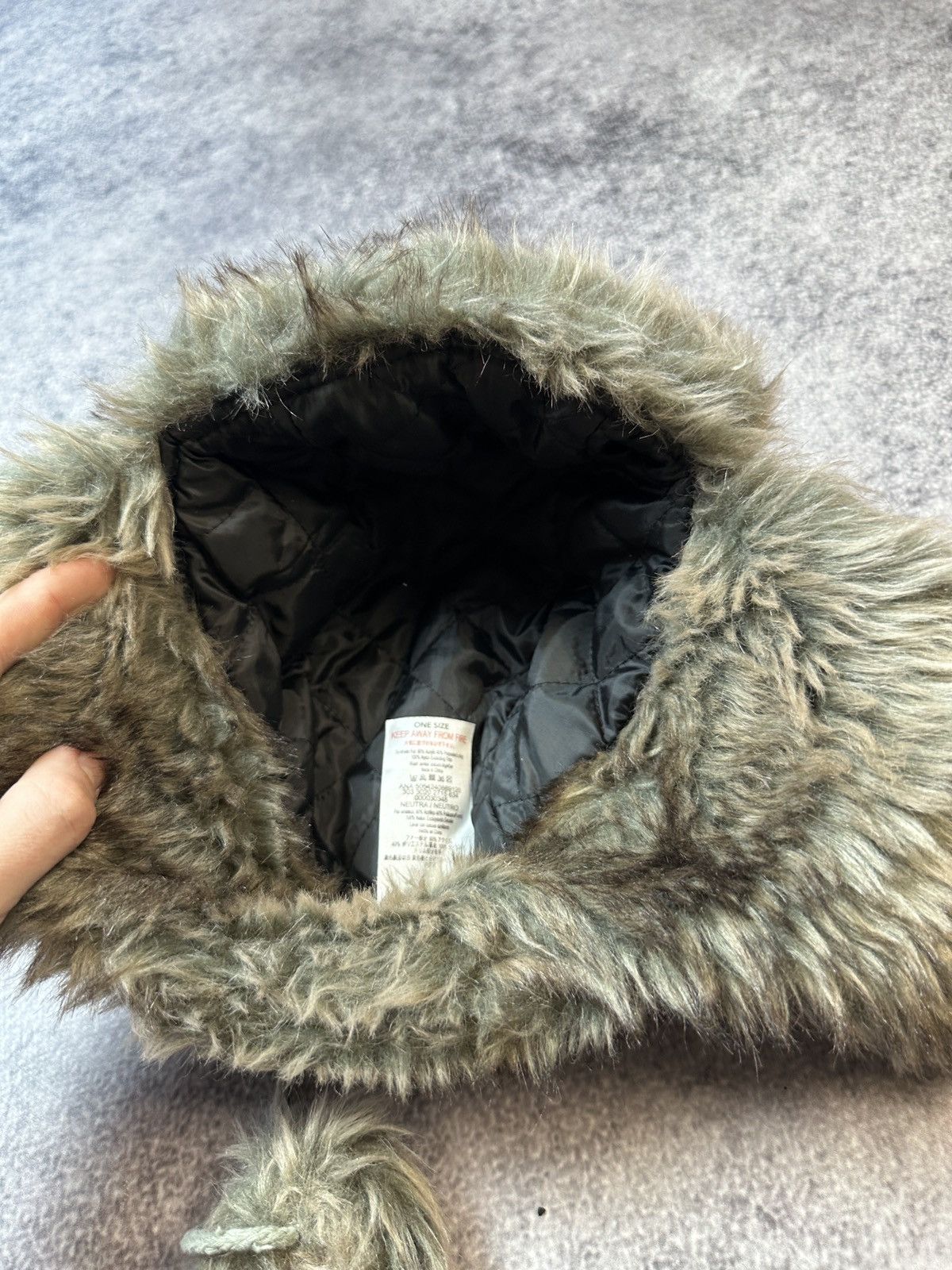 Other Y2K Vintage Fur Ushanka Streetwear Alt Hat Rare Opium USA Size ONE SIZE - 3 Thumbnail