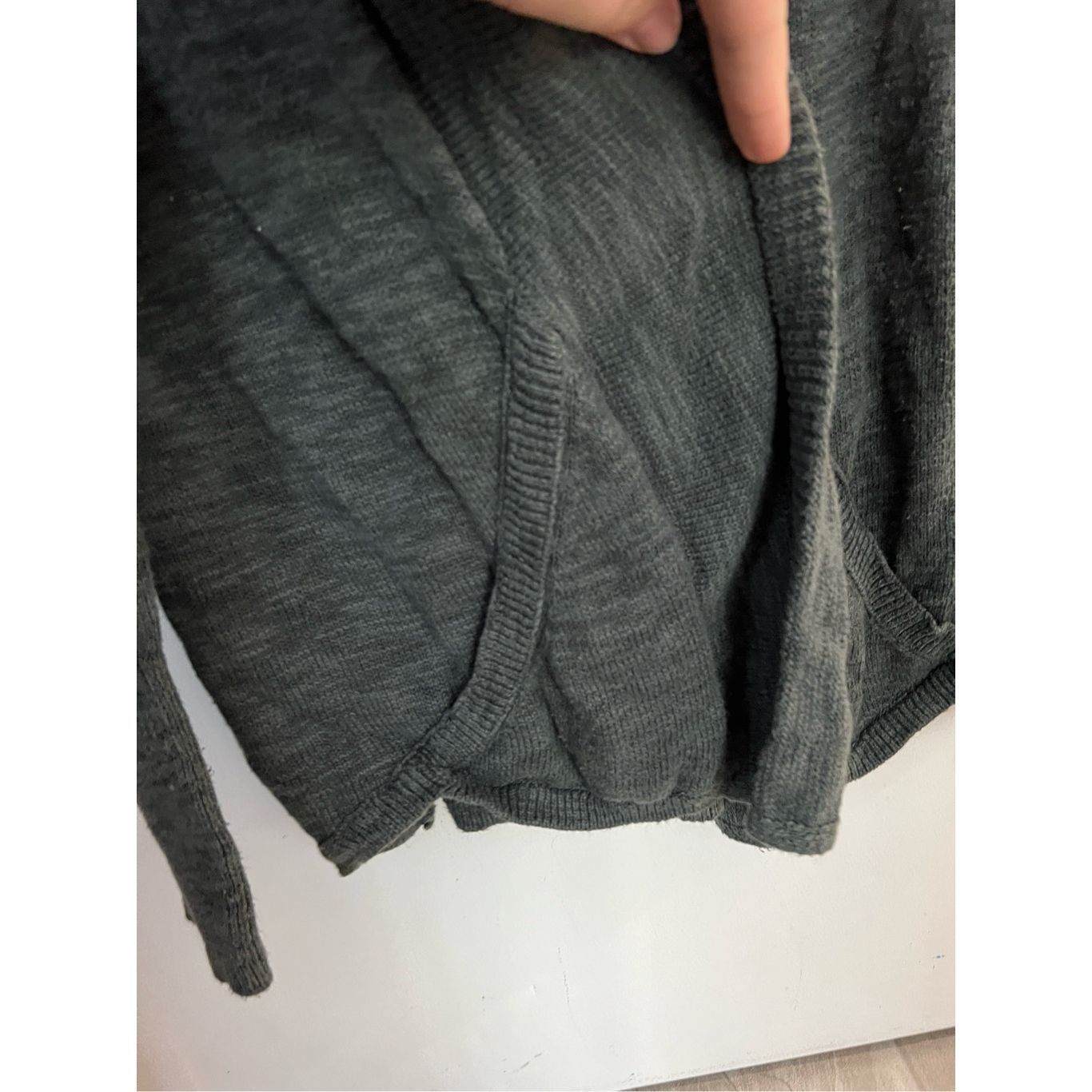Sonoma Sonoma Grey Cardigan Woman’s Size Large Size L / US 10 / IT 46 - 2 Thumbnail
