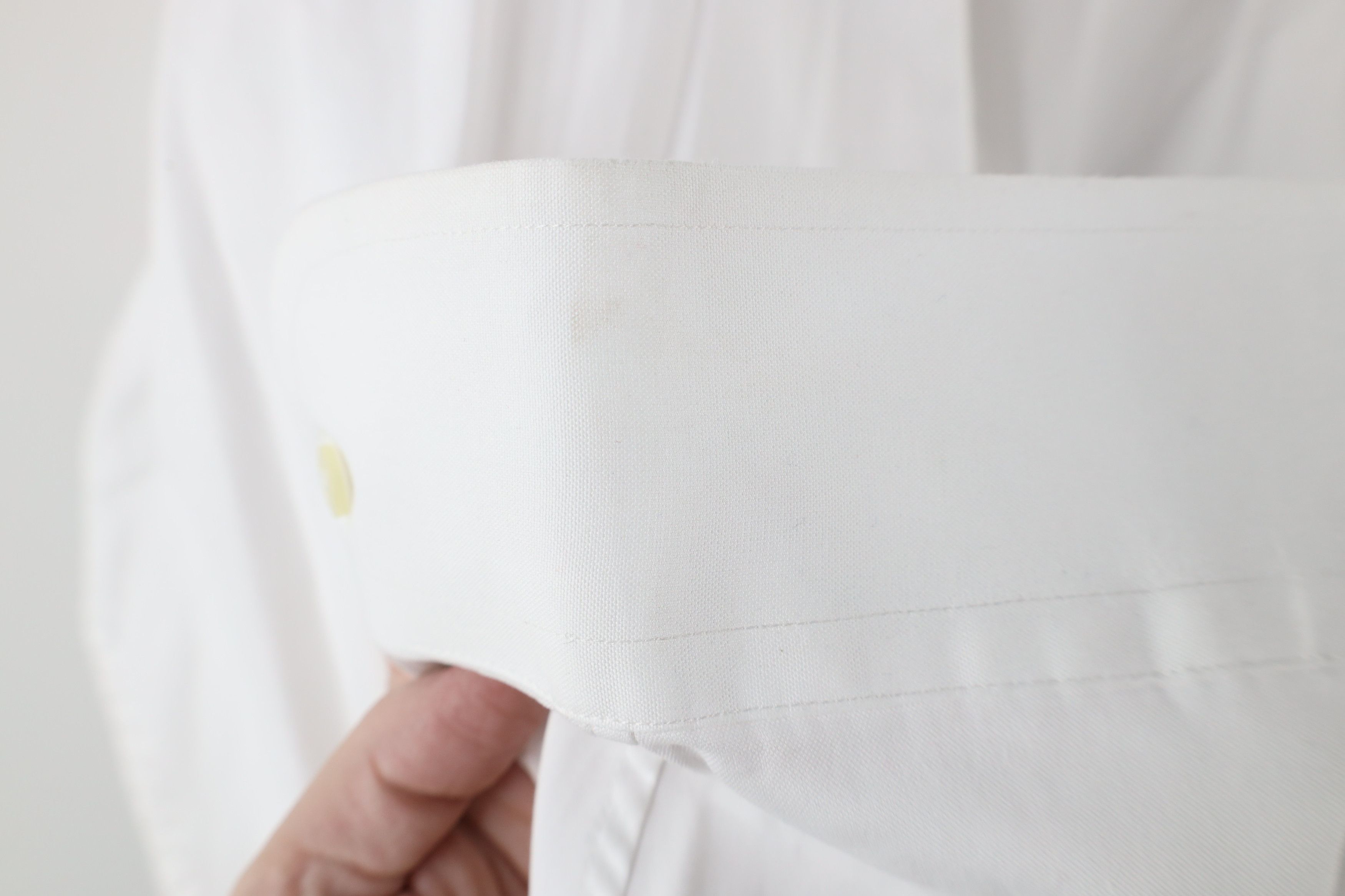 Brooks Brothers × Vintage Vintage 90s Brooks Brothers Cotton Button Down Shirt White Size US M / EU 48-50 / 2 - 5 Thumbnail
