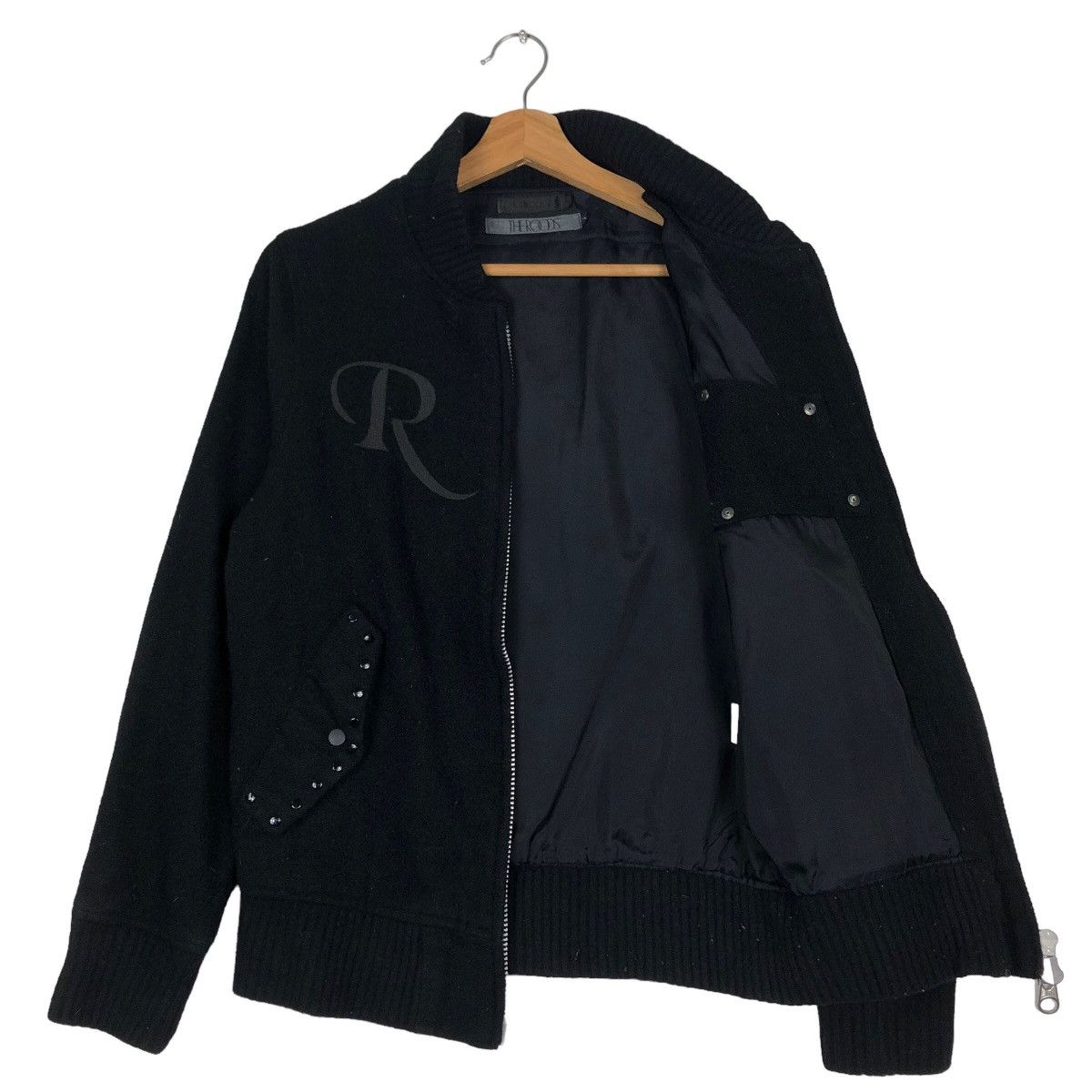 Hysteric Glamour 🔥Biker Jacket Double Breast Biker The Roods Japan Made Size US S / EU 44-46 / 1 - 11 Thumbnail