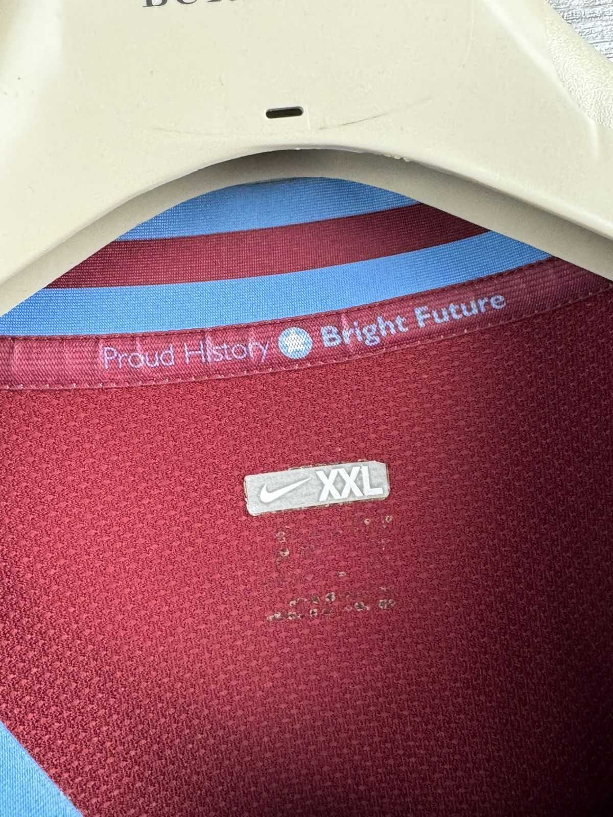 Other ASTON VILLA 2008/2009 HOME FOOTBALL SHIRT NIKE SOCCER JERSEY Size US XXL / EU 58 / 5 - 5 Thumbnail