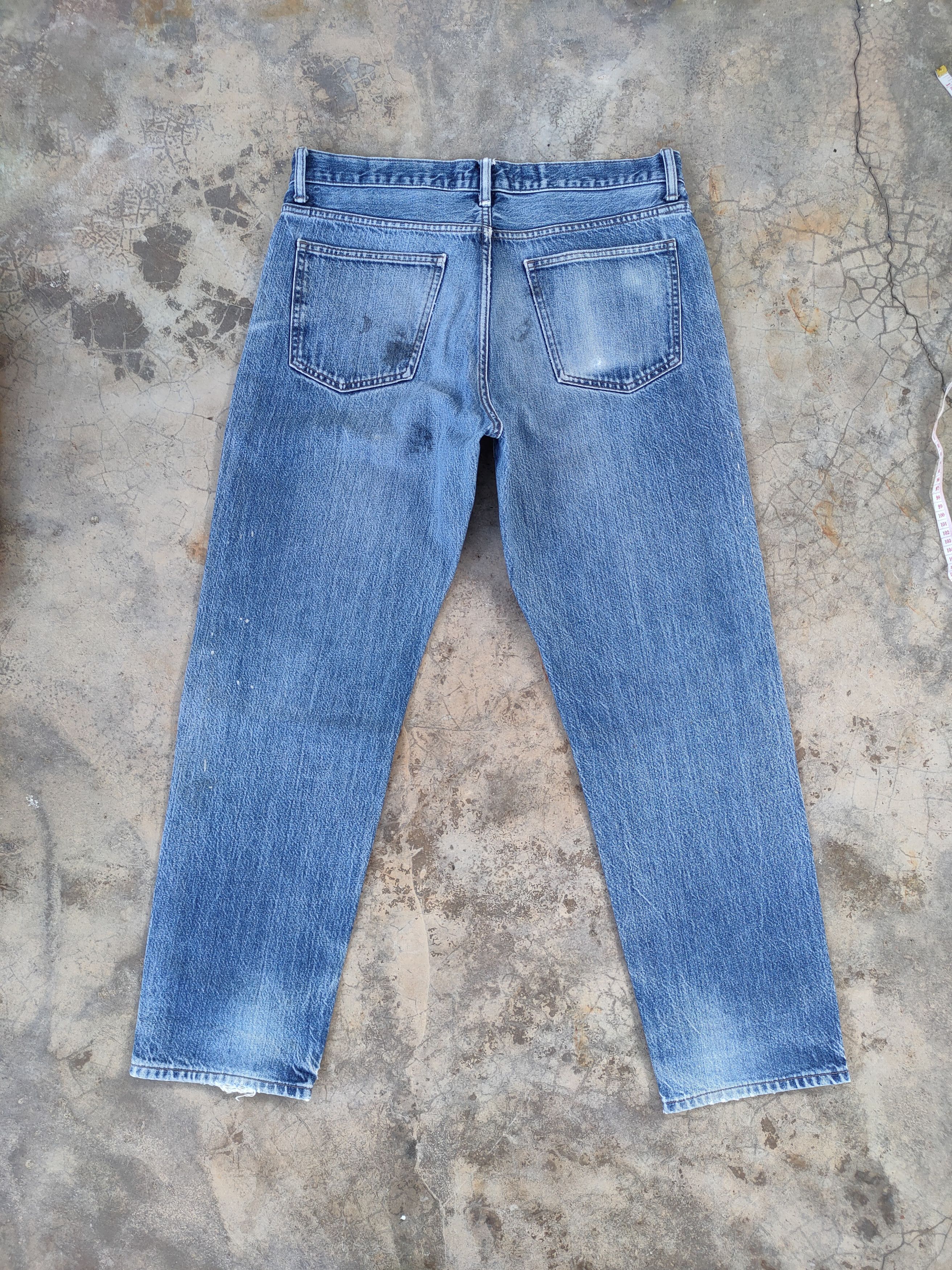 Japanese Brand VINTAGE JAPANESE RIPPED DISTRESSED JEANS PANTS Size US 36 / EU 52 - 9 Thumbnail