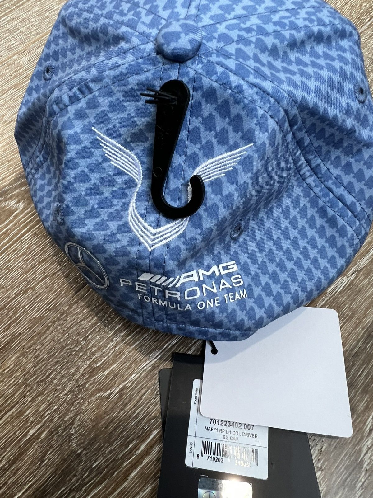 Mercedes-Benz Mercedes AMG Petronas F1 2023 Lewis Hamilton Baseball Hat Size ONE SIZE - 3 Thumbnail