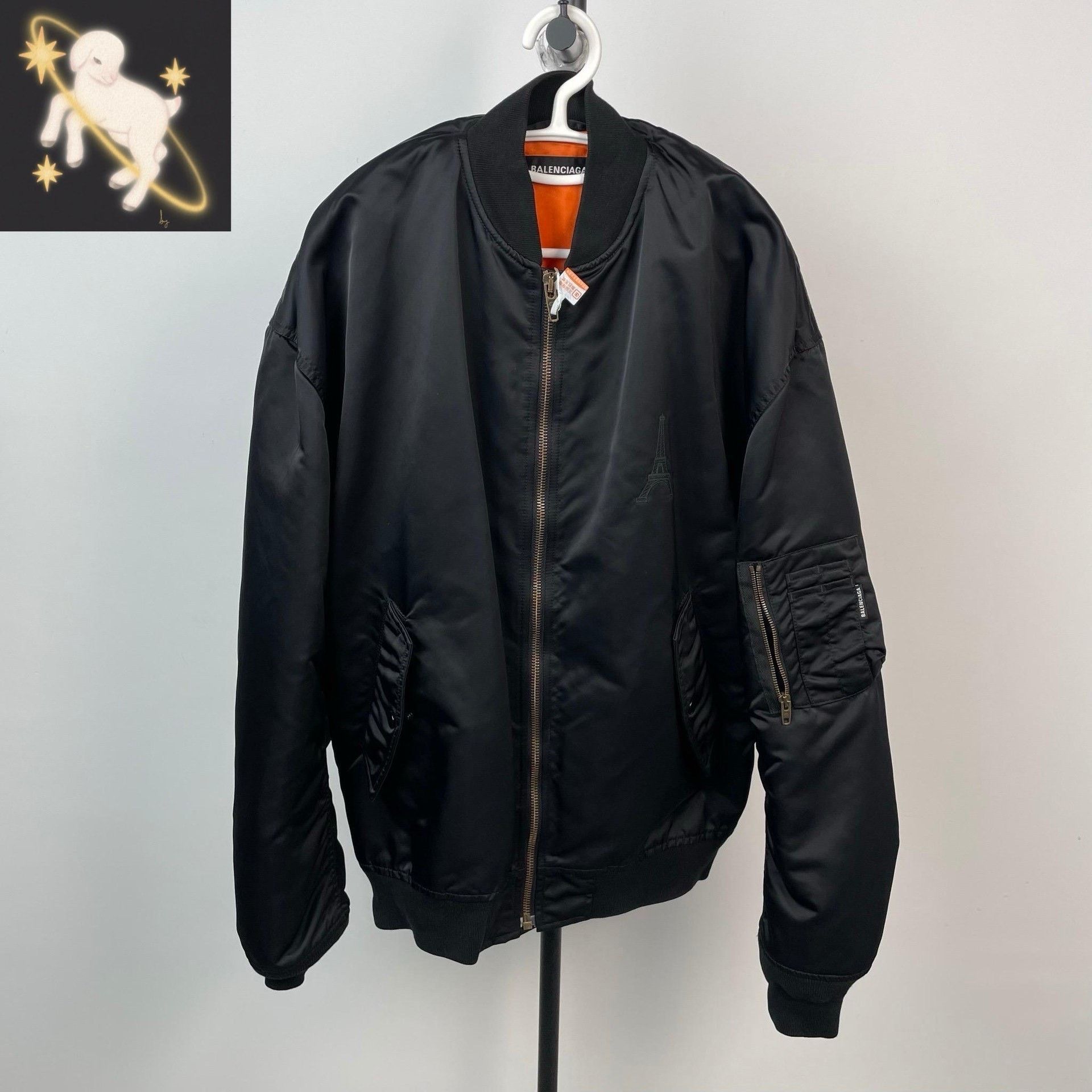 Balenciaga Balenciaga Orange Heavy Coat L Men Size US L / EU 52-54 / 3 - 1 Thumbnail