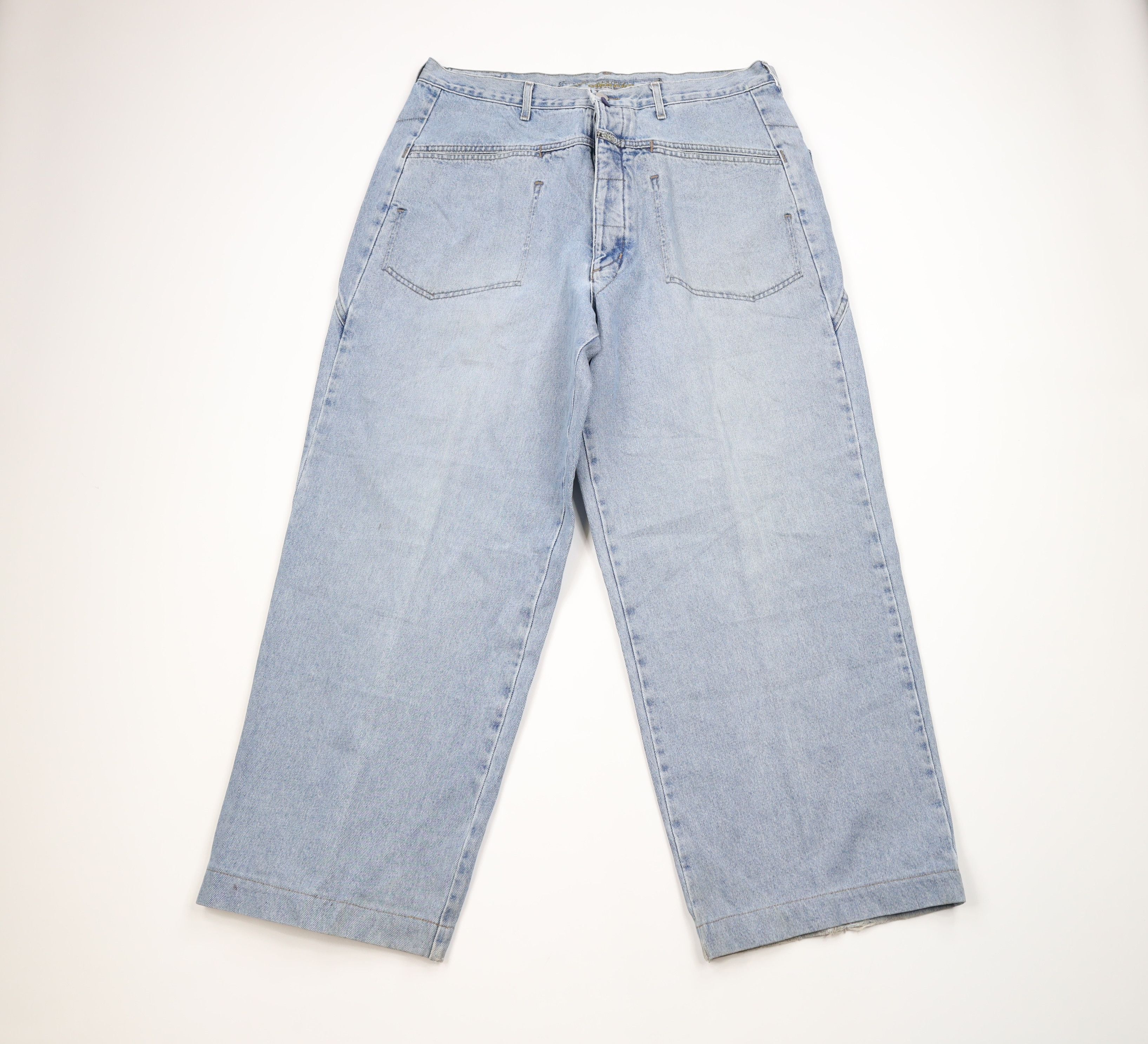 image of 90's Marithe Francois Girbaud Button Fly Jeans in Blue, Men's (Size 36)