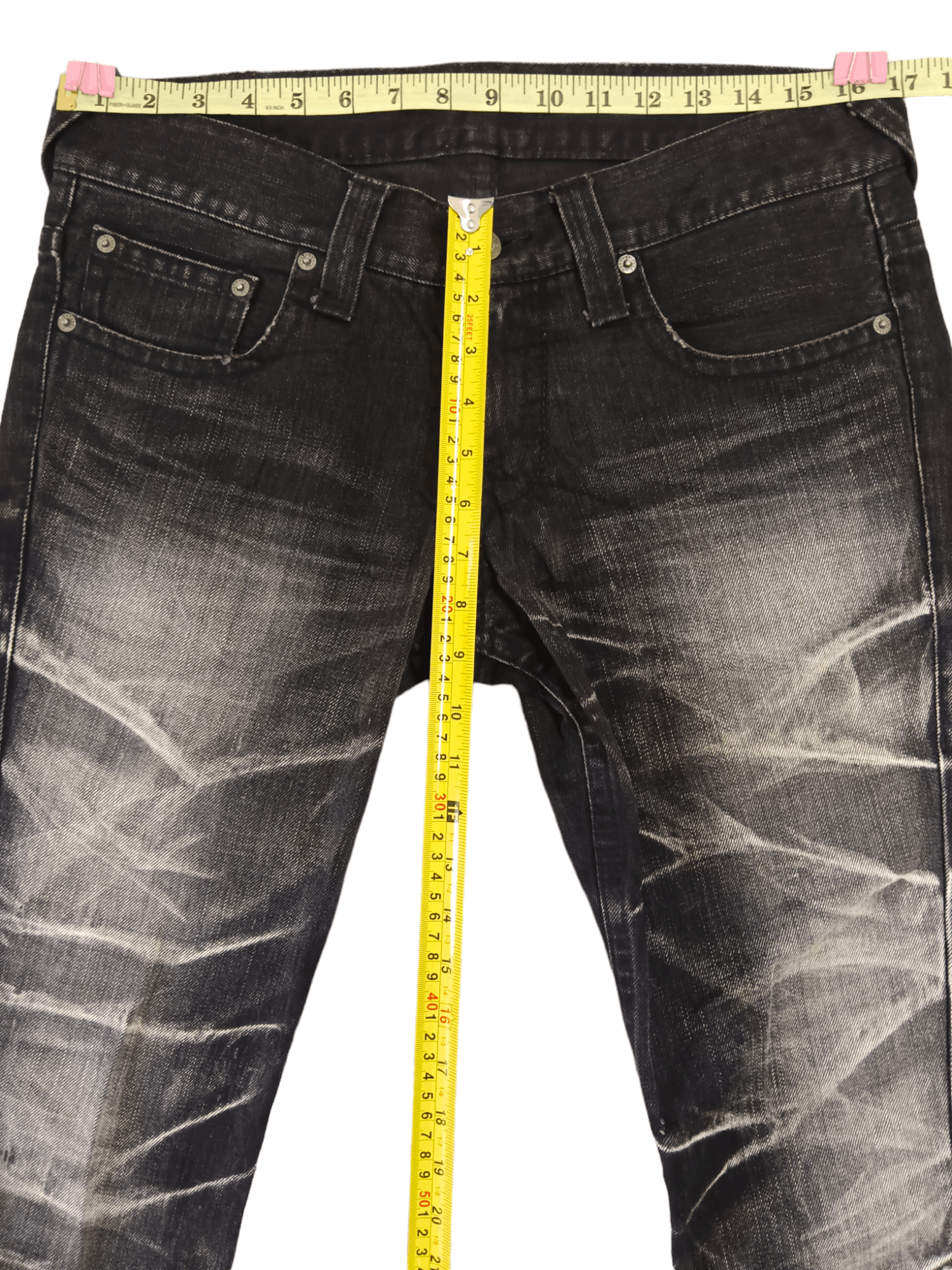 Tornado Mart Tornado Mart Thunder Whiskers Seditionaries Flared Jeans Size US 33 - 9 Thumbnail