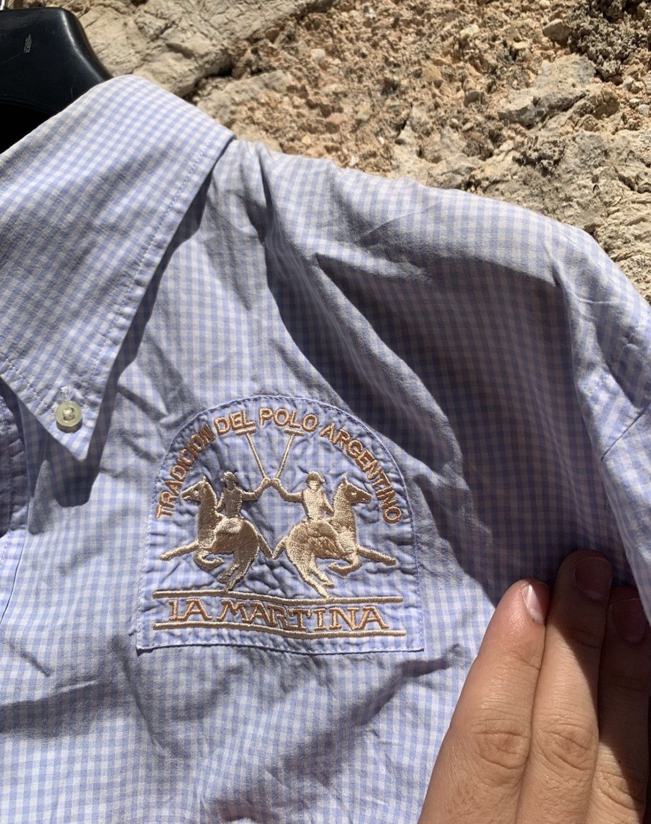 La Martina × Vintage La Martina Shirt Long Sleeve Polo Cup Y2K Size XL Size US XXL / EU 58 / 5 - 3 Thumbnail