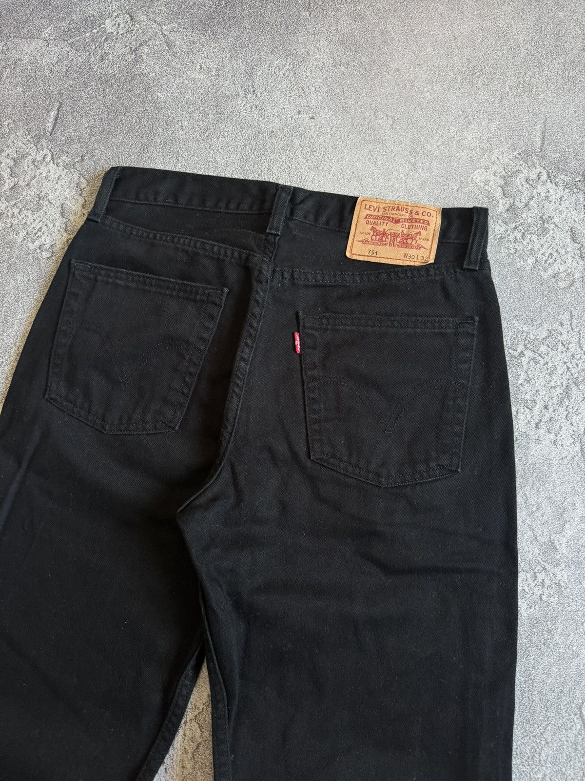 Levi's Vintage Clothing Levi’s 751 30/32 denim pants trousers jeans 👖 vintage 90s Size US 30 / EU 46 - 3 Thumbnail
