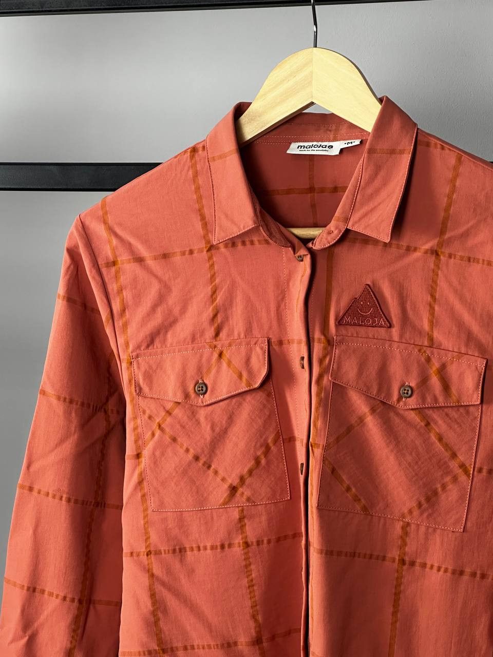 Maloja Maloja Outdoor Plaid Nylon Long Sleeve Shirt Size M / US 6-8 / IT 42-44 - 2 Thumbnail
