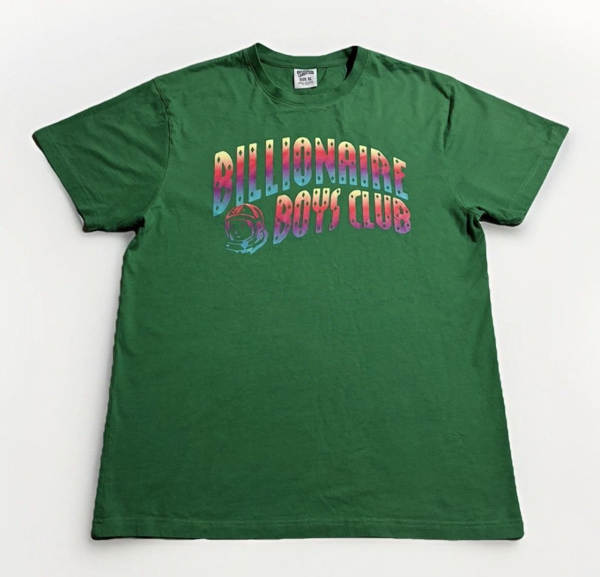 Billionaire Boys Club Billionaire Boys Club Gradient Logo Tee Green XL Size US XL / EU 56 / 4 - 1 Thumbnail