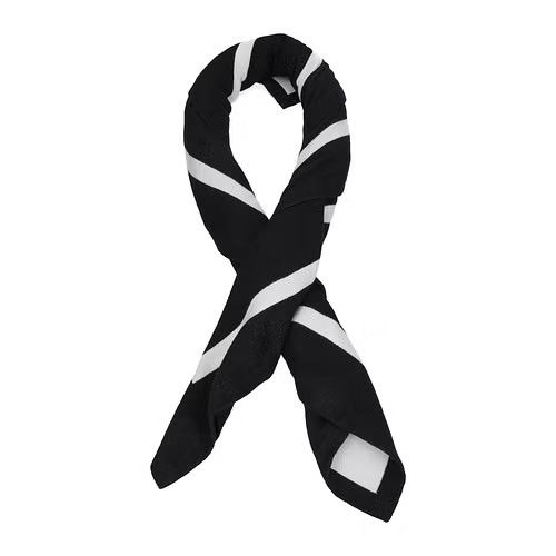 image of Givenchy Ob1O1E0324 Size-Os Scarves In Black/grey, Men's