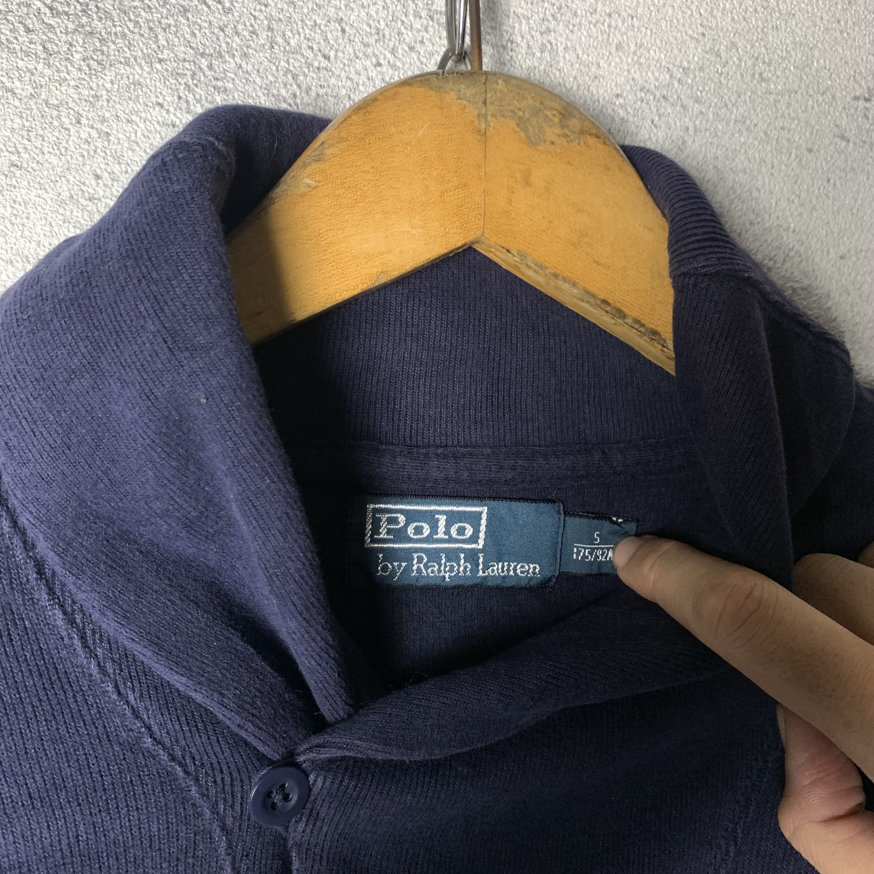 Polo Ralph Lauren Polo Ralph Lauren Shawl Collar Sweatshirt Crewneck Size US S / EU 44-46 / 1 - 4 Thumbnail