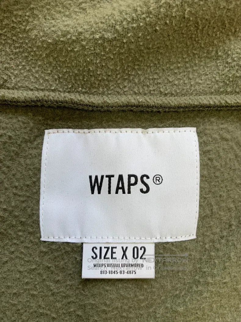 Wtaps Wtaps Half zip fleece hoodie jacket Size US M / EU 48-50 / 2 - 2 Thumbnail