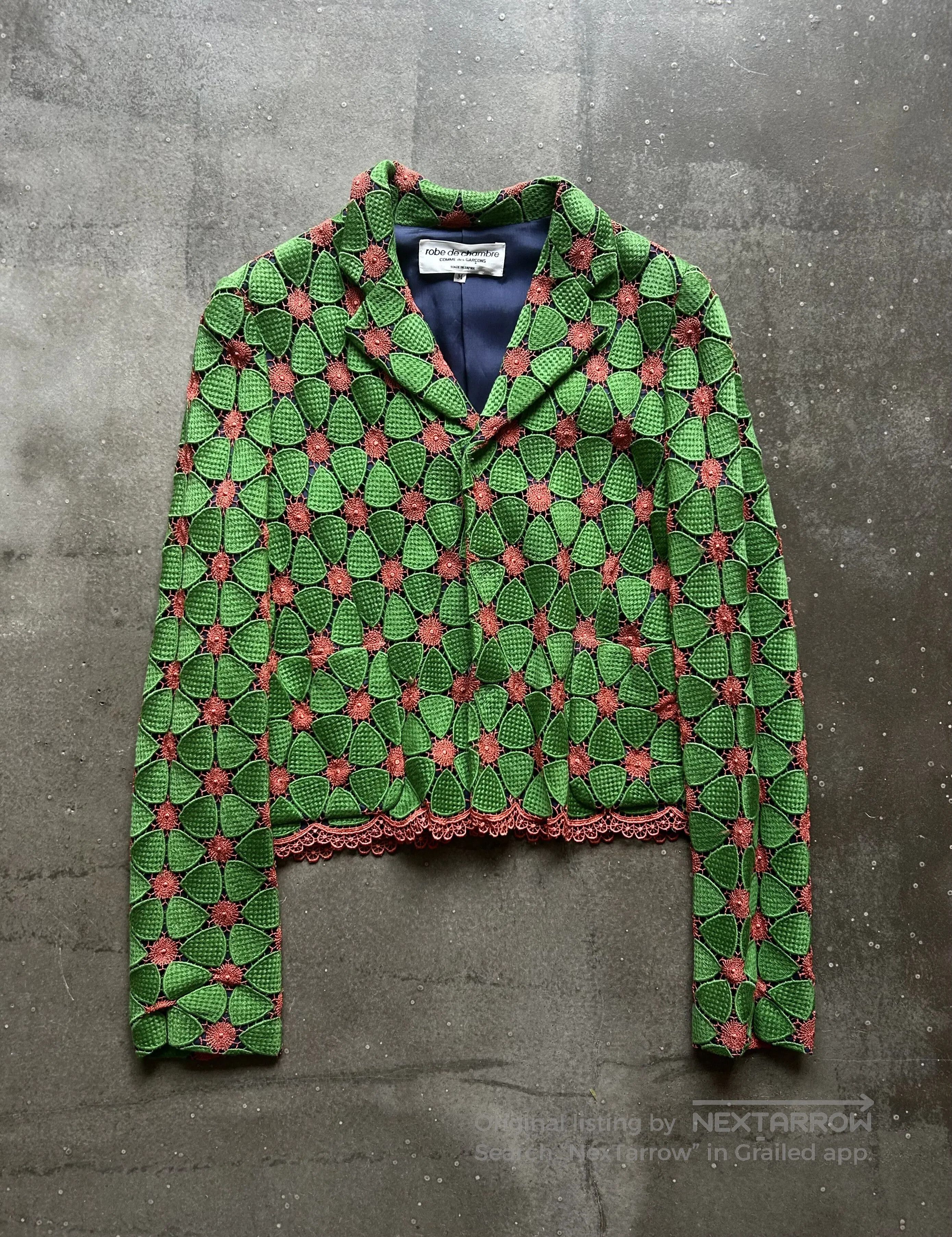 Comme des Garcons COMME des GARÇONS Crochet Embroidery Robe. Size M / US 6-8 / IT 42-44 - 1 Thumbnail