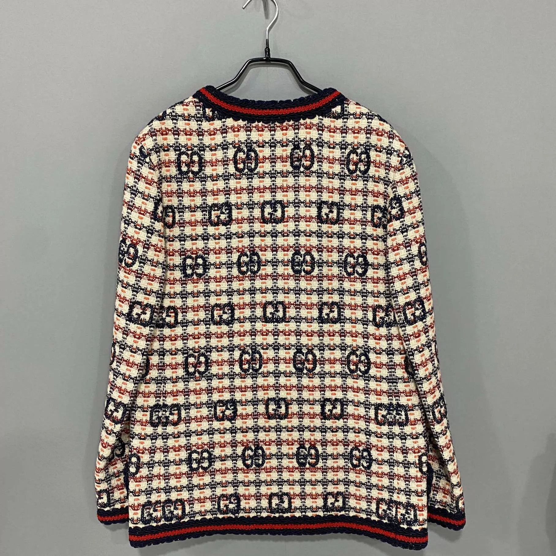 Gucci Gucci Chanel jacquard all-over logo 99 New Size 40 jacket Size S / US 4 / IT 40 - 3 Thumbnail