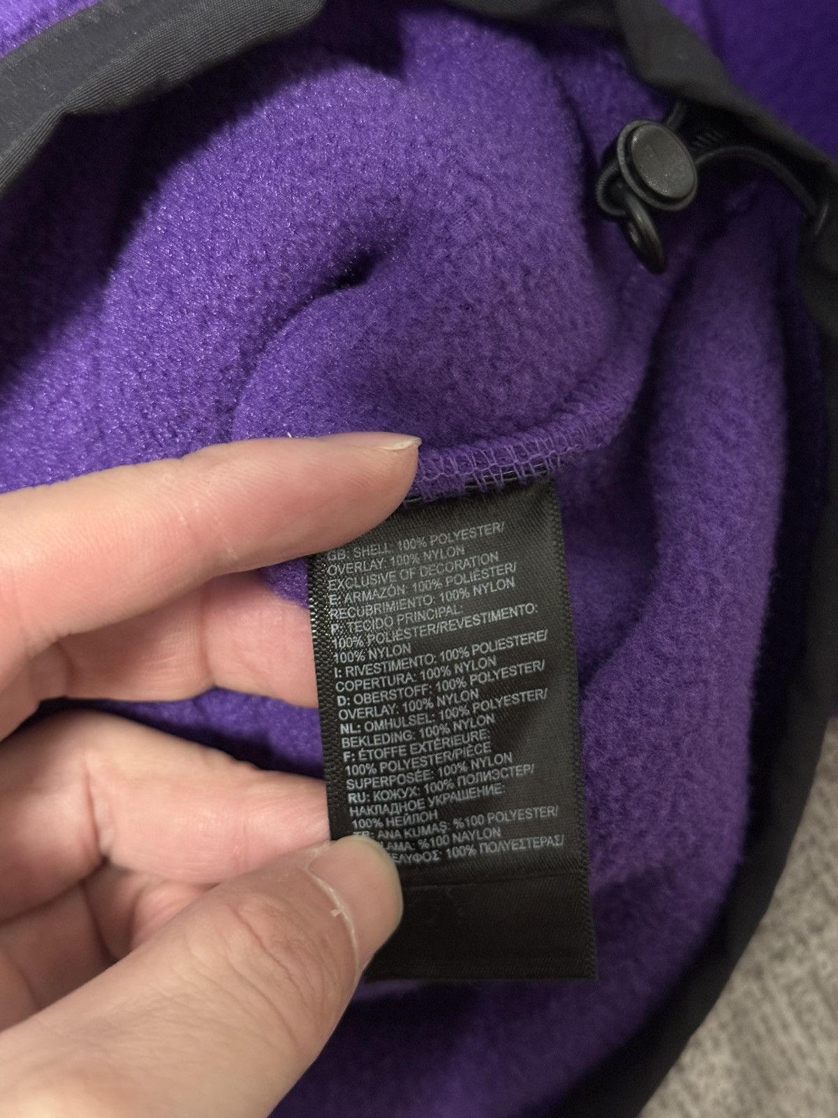 The North Face Supreme tnf north arc logo denali fleece Jacket Size US M / EU 48-50 / 2 - 7 Thumbnail