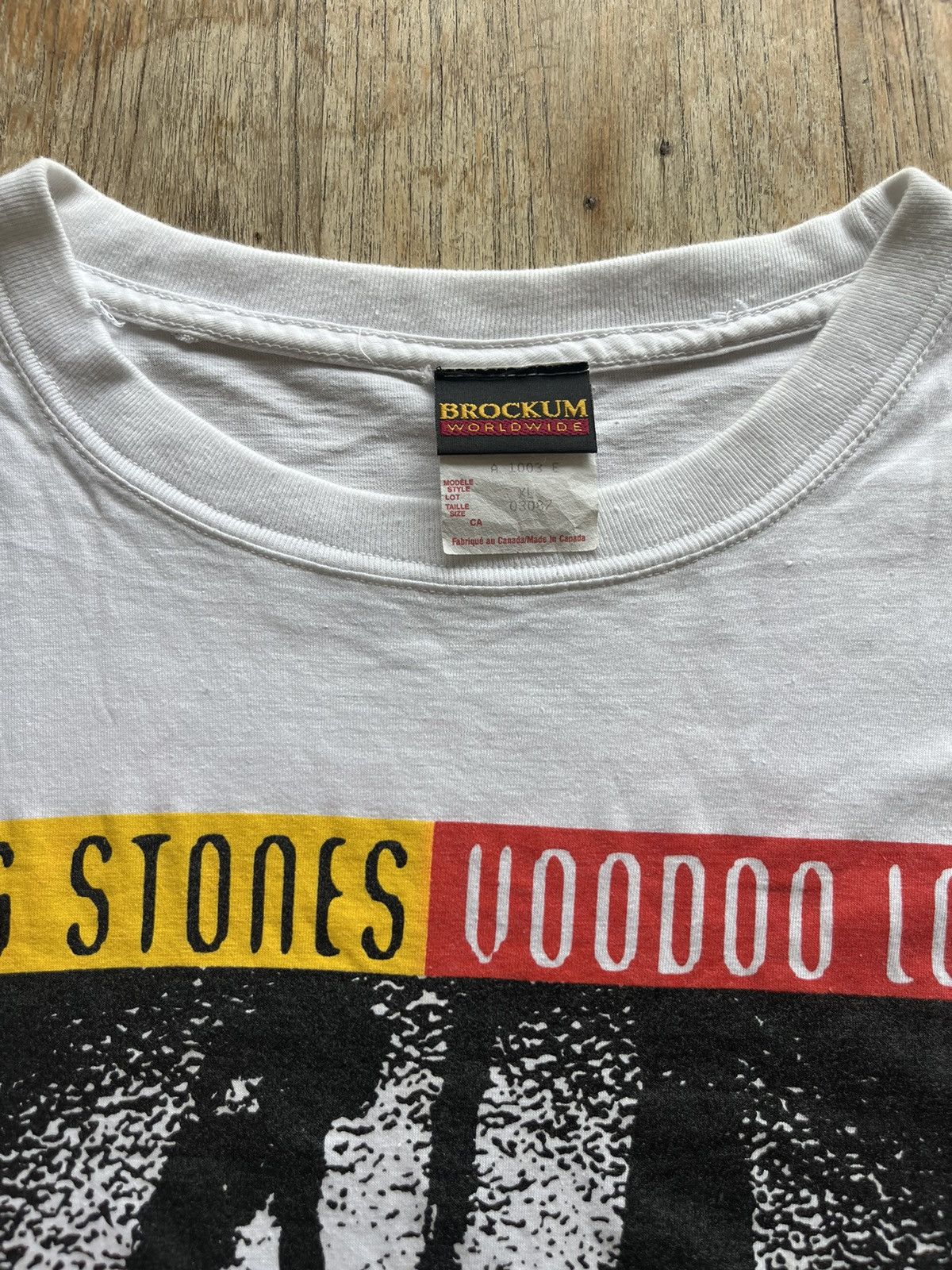Band Tees × The Rolling Stones × Vintage Vintage Rolling Stones Voodoo Lounge 1994’s (CA) Tshirt Size US XL / EU 56 / 4 - 5 Thumbnail