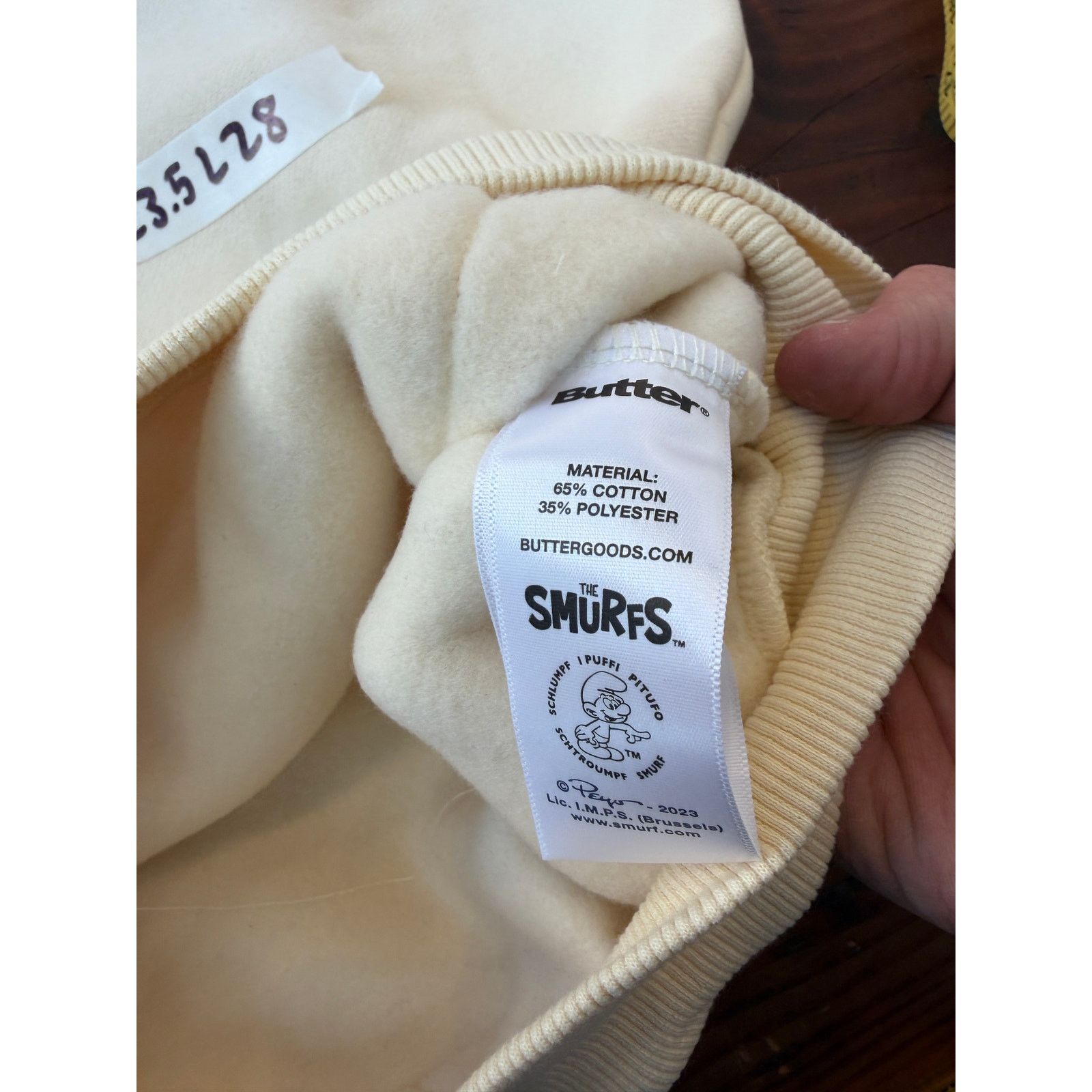 Butter Goods Butter Goods x The Smurfs Lazy Logo Pullover Hoodie Size US S / EU 44-46 / 1 - 7 Thumbnail