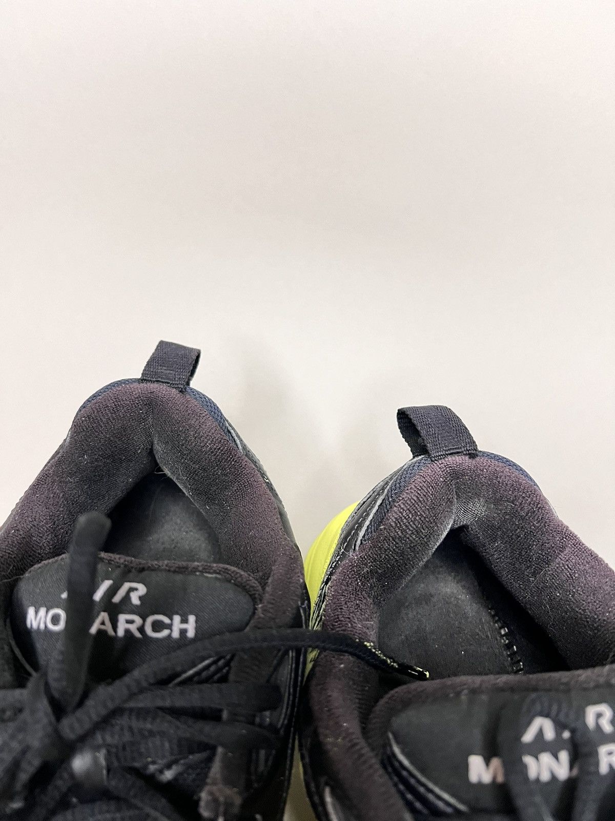 Nike Nike Air Monarch Iv Black 415445-001 custom rubber 3d swooh Size US 9 / EU 42 - 8 Thumbnail