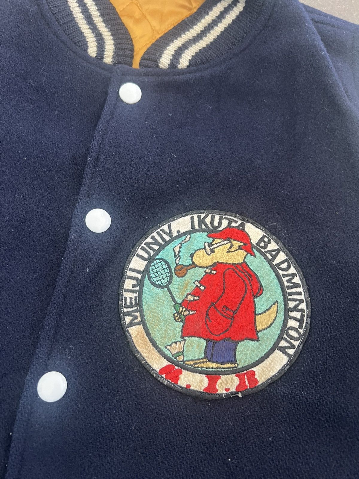 Japanese Brand Vintage Jofre Meiji Univ. Varsity Jacket Size US L / EU 52-54 / 3 - 7 Thumbnail