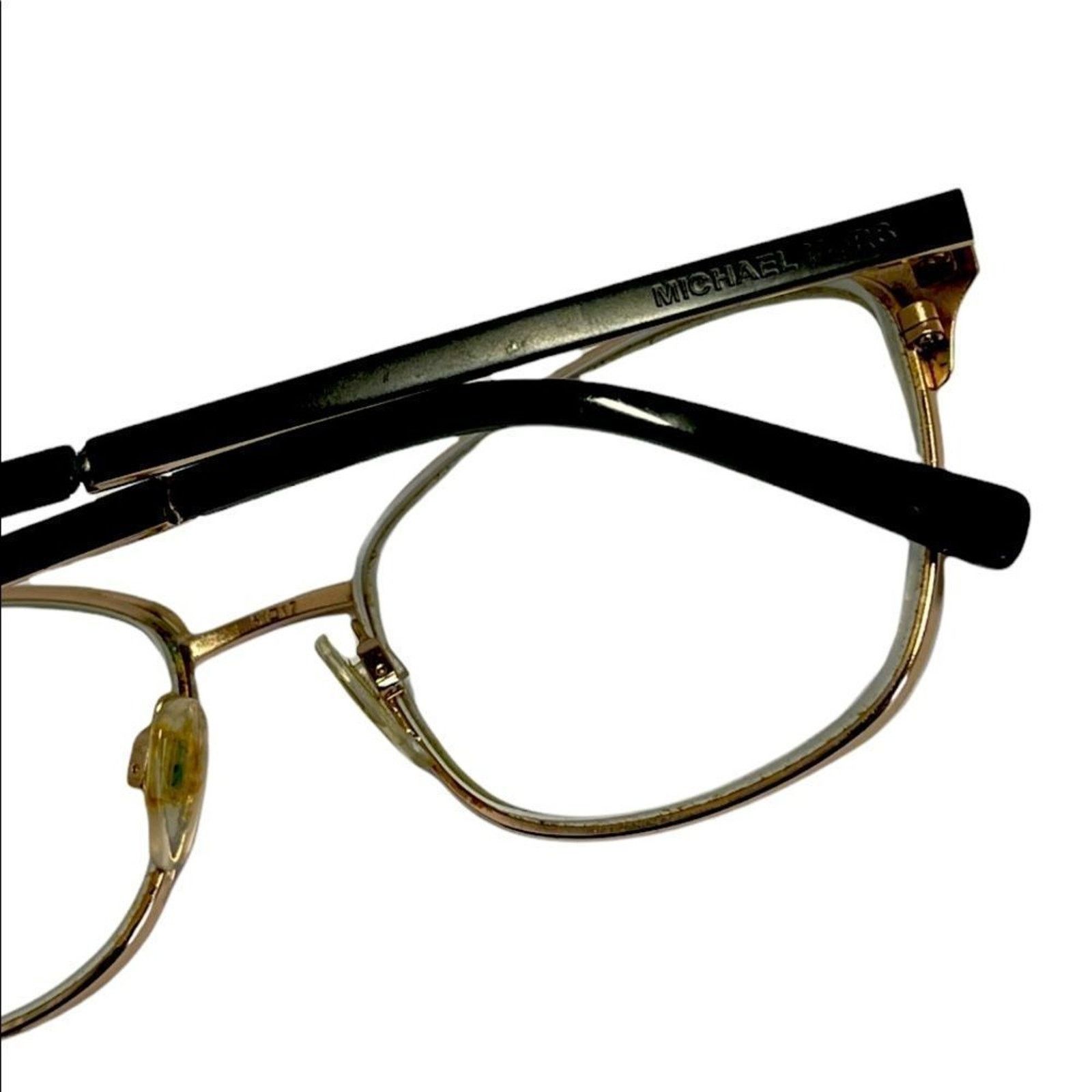 Michael Kors MICHAEL KORS Unisex Gold & Black Prescription Frames Size ONE SIZE - 3 Thumbnail