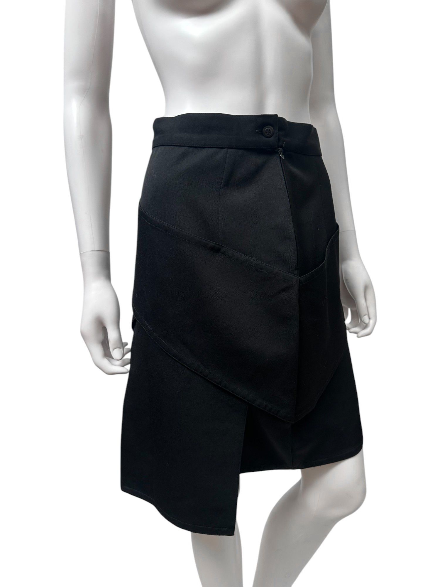 Versace SS87 Asymmetrical Skirt Size 28" / US 6 / IT 42 - 4 Thumbnail