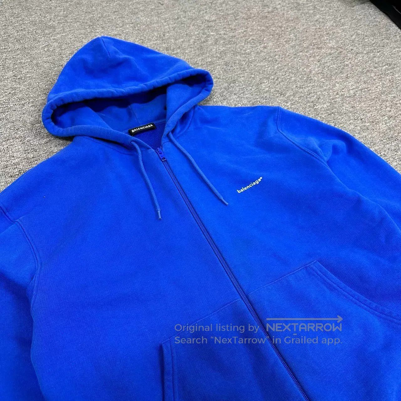 Balenciaga Balenciaga Small Logo Hooded Zip Jacket. Size US L / EU 52-54 / 3 - 4 Thumbnail