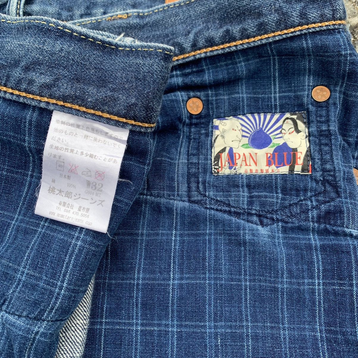 Japan Blue MOMOTARO ❌ JAPAN BLUE SELVEDGE DISTRESSED DENIM Size US 32 / EU 48 - 13 Thumbnail