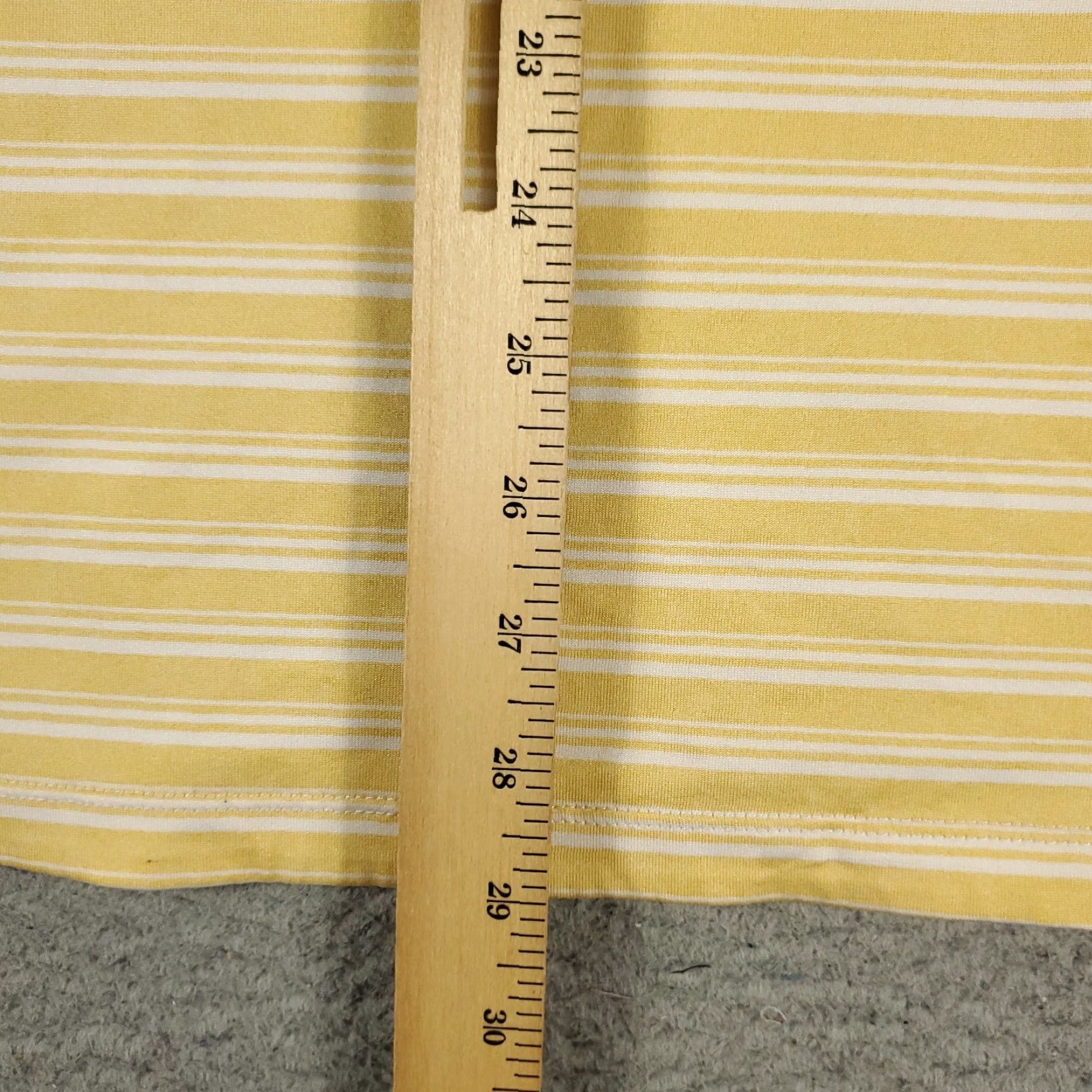 Nike Nike Polo Shirt Mens L Yellow Striped Swoosh Golf Casual Short Sleeve Boy? Size US L / EU 52-54 / 3 - 4 Thumbnail