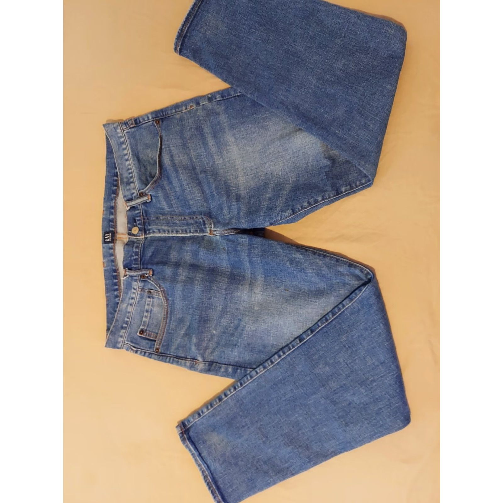 Gap Mens Gap Jeans Slim Straight 36x30 38x30 Denim Stretch Blue 36 Mens Jeans Slim Straight Stretch Denim Size 36 Inseam 30 Size US 36 / EU 52 - 4 Thumbnail