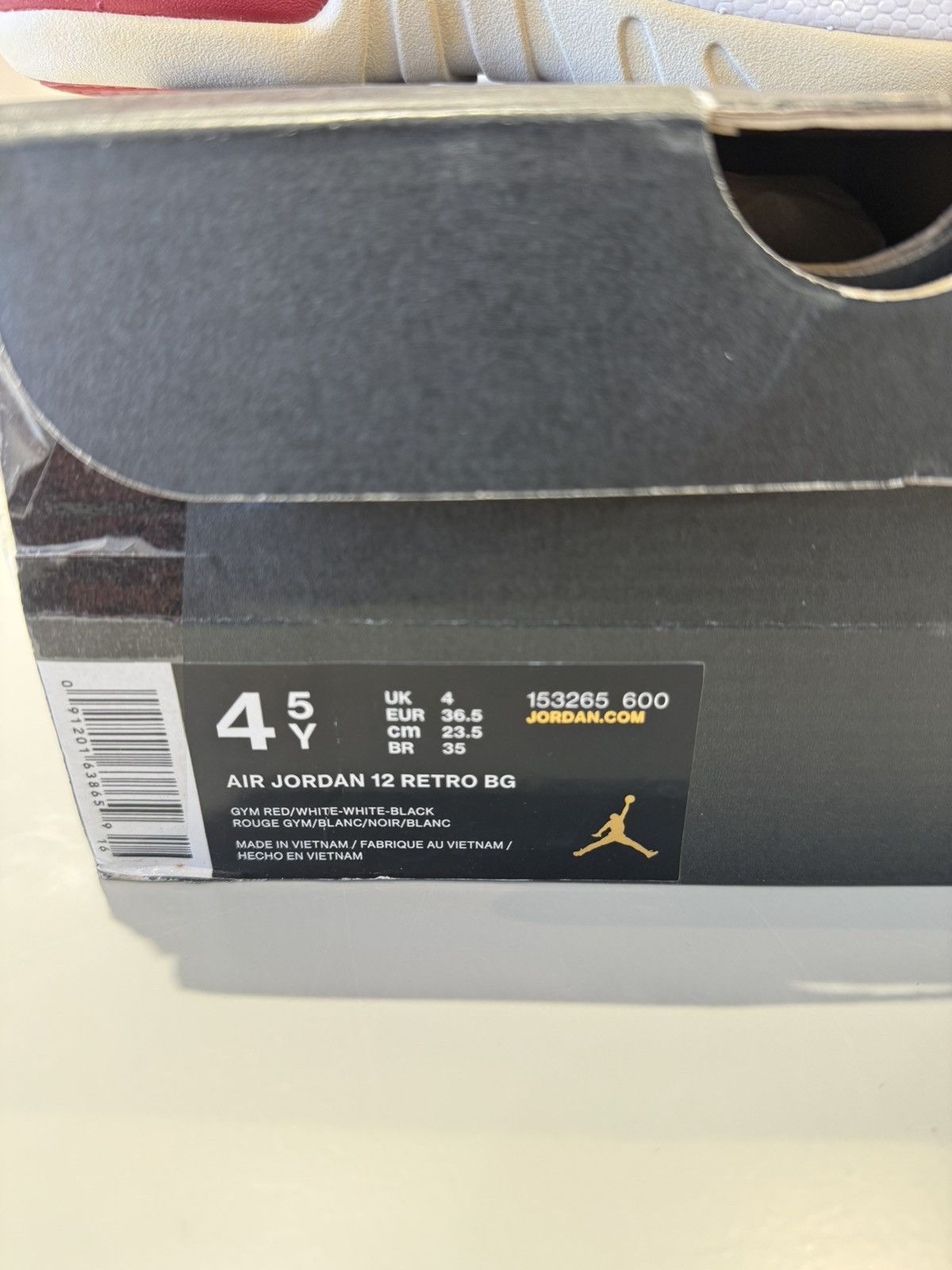 Jordan Brand Air Jordan 12 Retro Gym Red (GS) Size US 4.5 / IT 34.5 - 9 Thumbnail