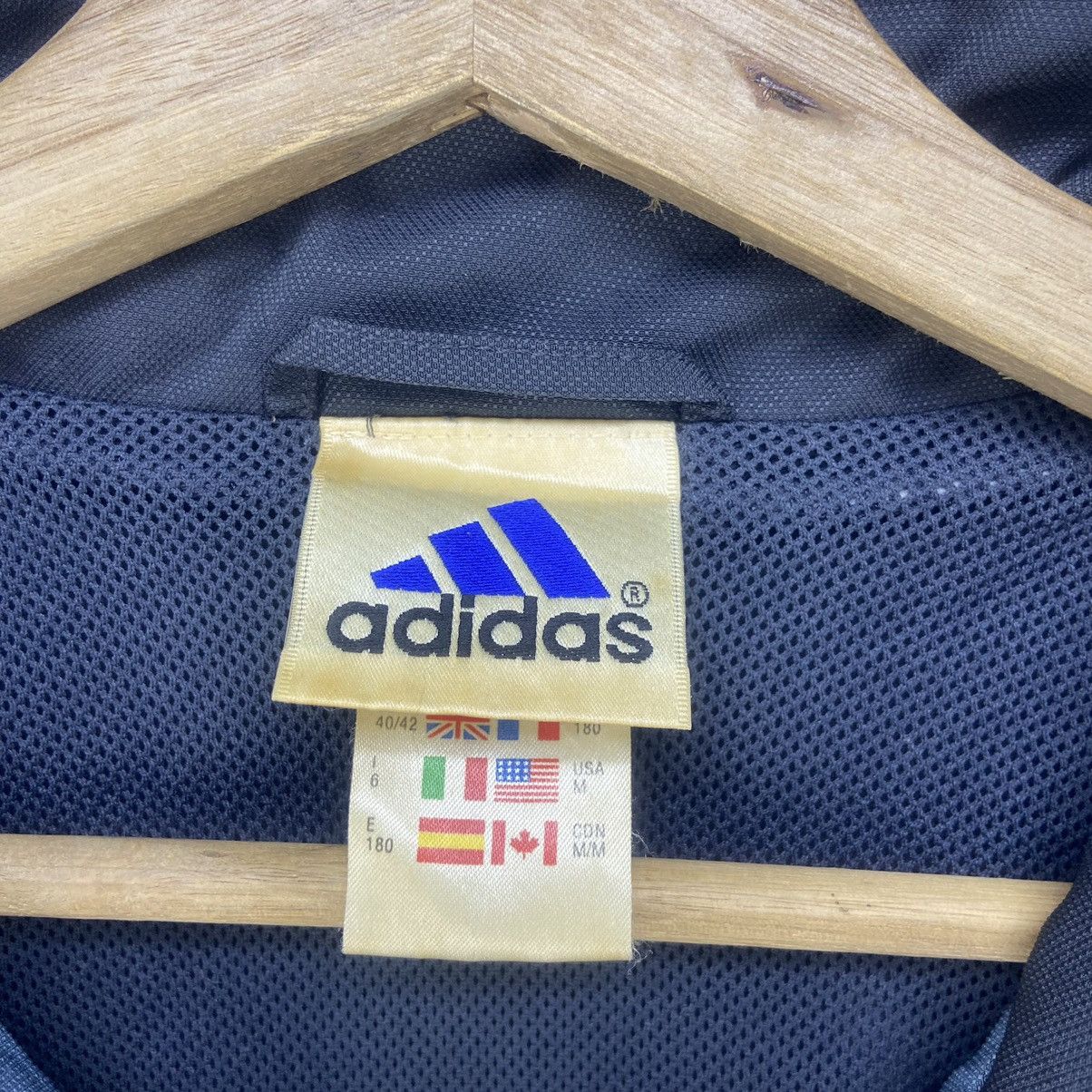 Adidas × Vintage Vintage Adidas Real Madrid Sweater Light Jacket Size US M / EU 48-50 / 2 - 18 Thumbnail