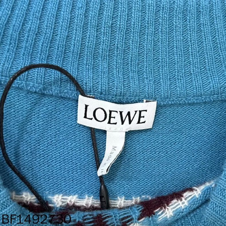 Loewe LOEWE Snowflake logo pure wool sweater Size S / US 4 / IT 40 - 5 Thumbnail