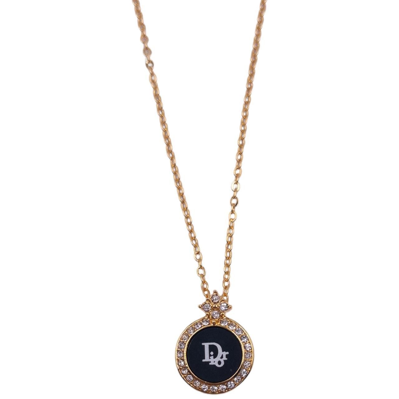 Dior Vintage Dior Pendant Necklace Size ONE SIZE - 2 Thumbnail