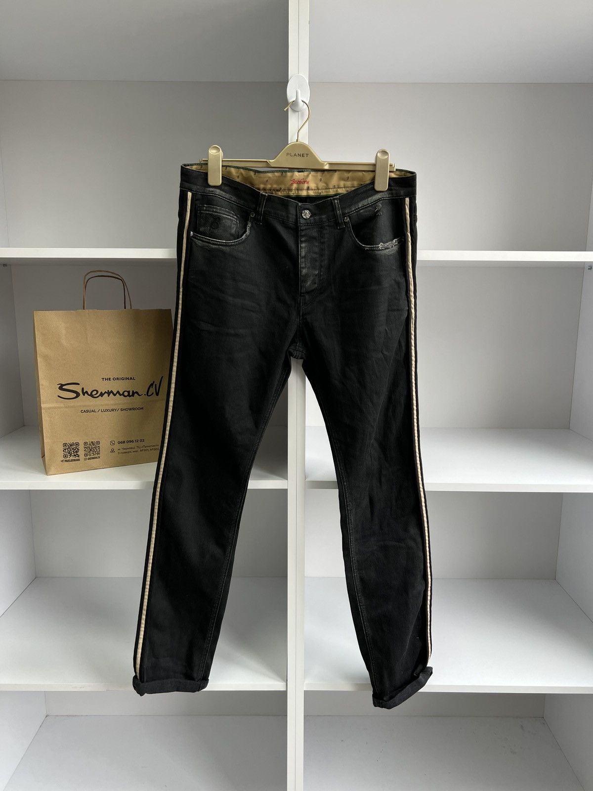 Designer × Vintage Vintage Barb'one Men's Chino Cotton Pants Size US 32 / EU 48 - 1 Thumbnail