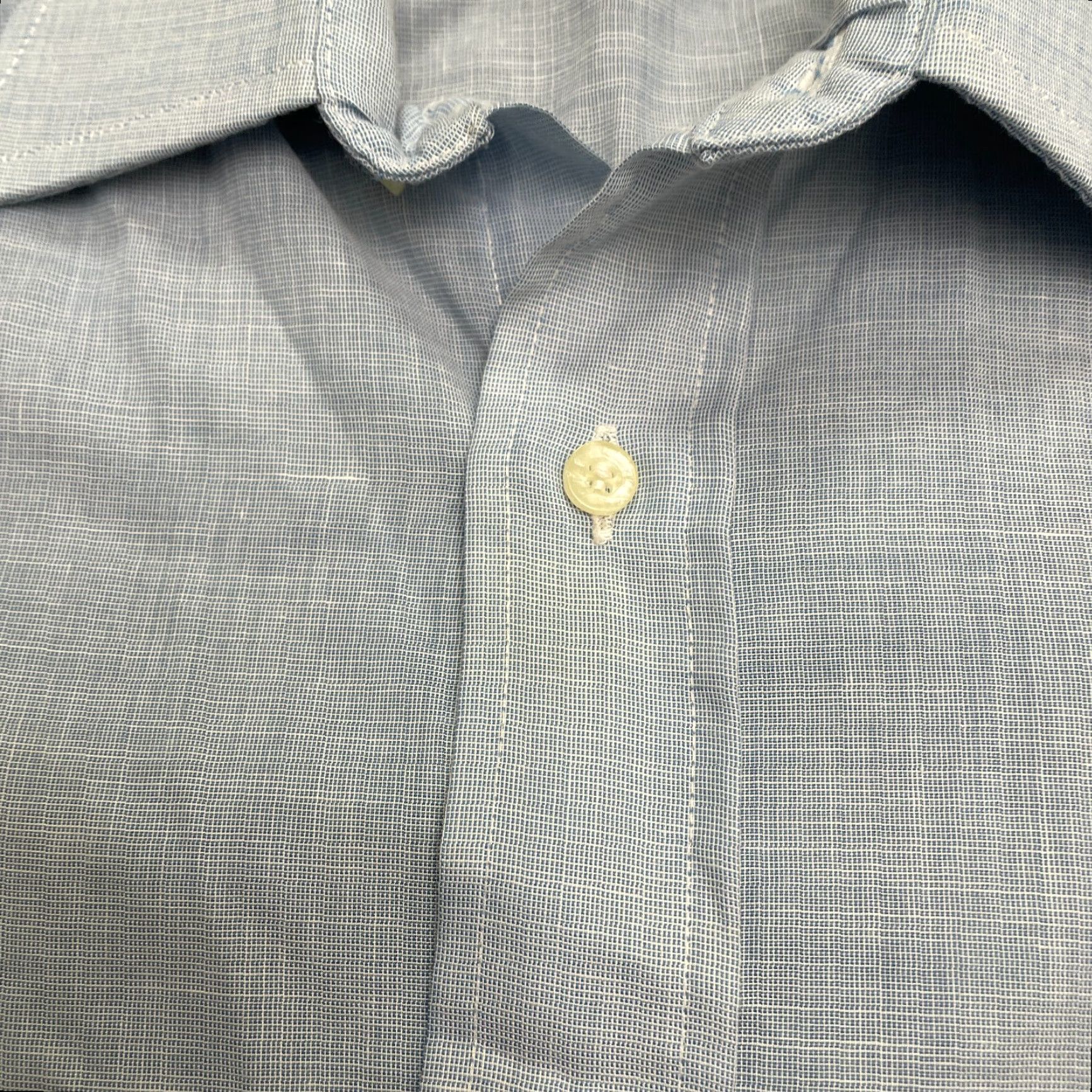 Enro VINTAGE ENRO Button-Down Shirt Mens 15.5 Blue Short Sleeve 90s Classic Preppy Workwear Casual Business Shirt Size US M / EU 48-50 / 2 - 4 Thumbnail