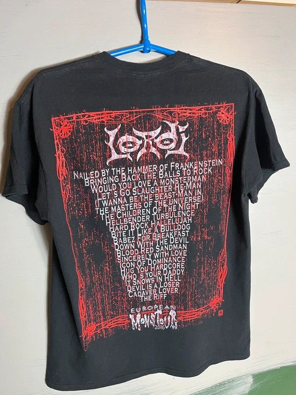 Band Tees Lordi Tshirt Band Monster Devil Heavy Metal Hard Beast Size US M / EU 48-50 / 2 - 3 Thumbnail