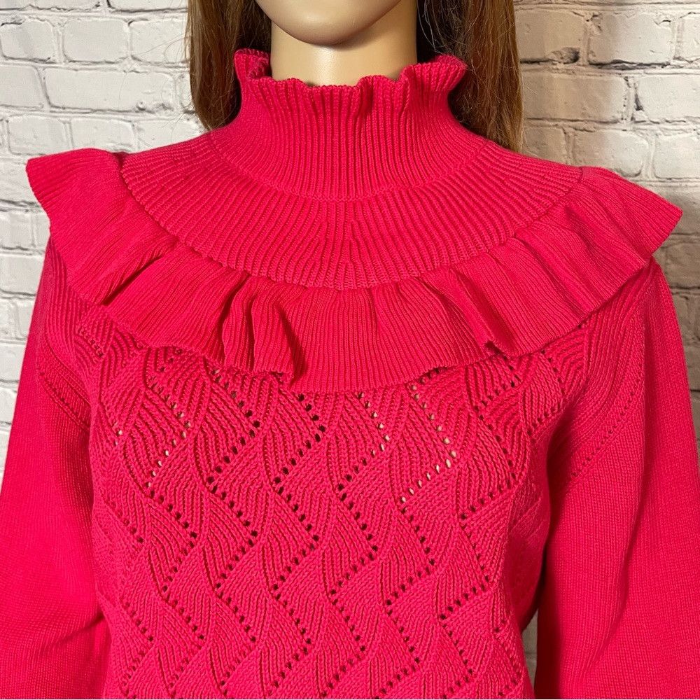 French Connection NWT New $128 French Connection Kamillia Mozart Cotton Sweat Size L / US 10 / IT 46 - 8 Thumbnail