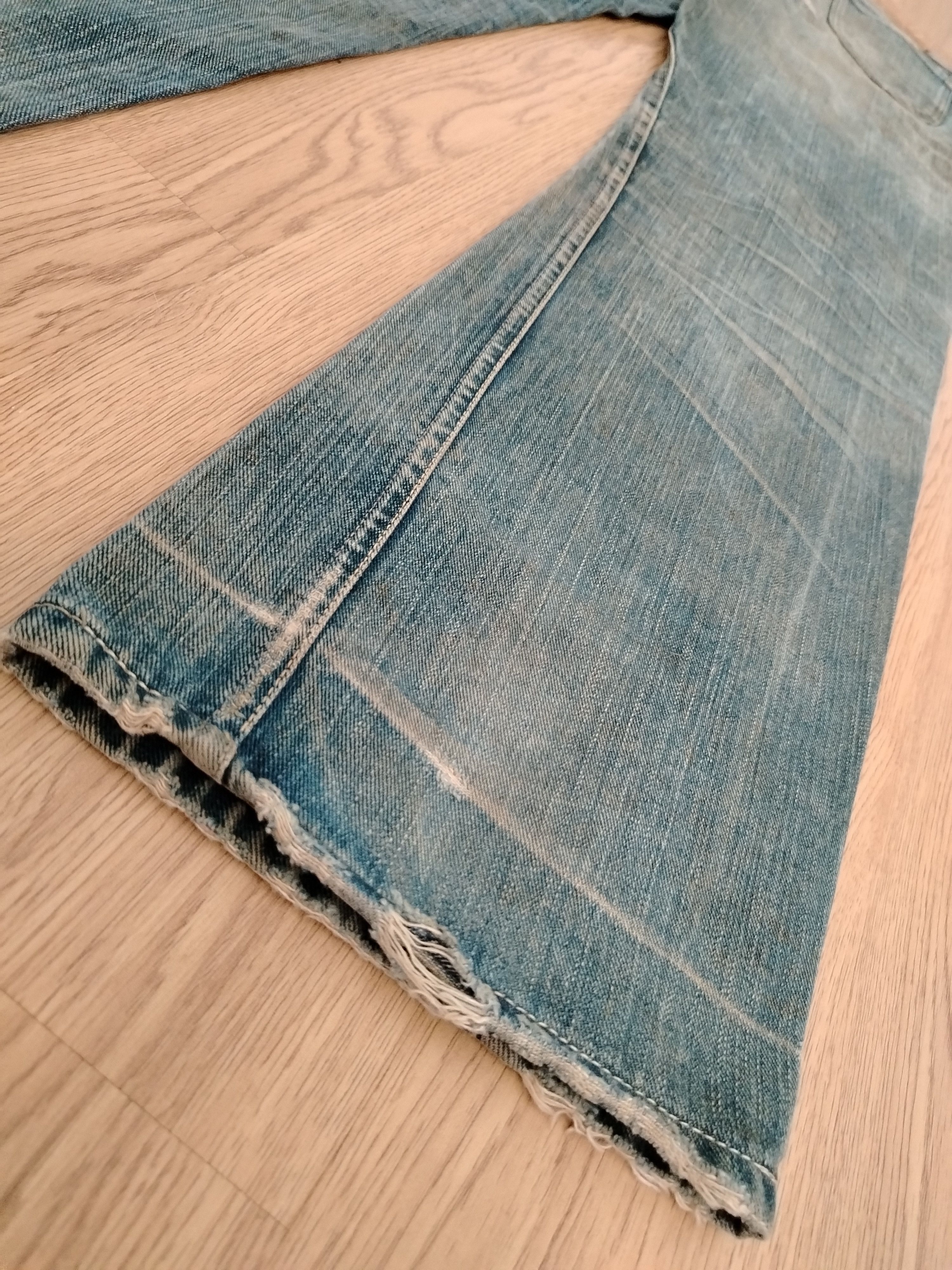 Sugar Cane Sugar Cane Jeans Vintage Sashiko Patches Size US 32 / EU 48 - 19 Thumbnail